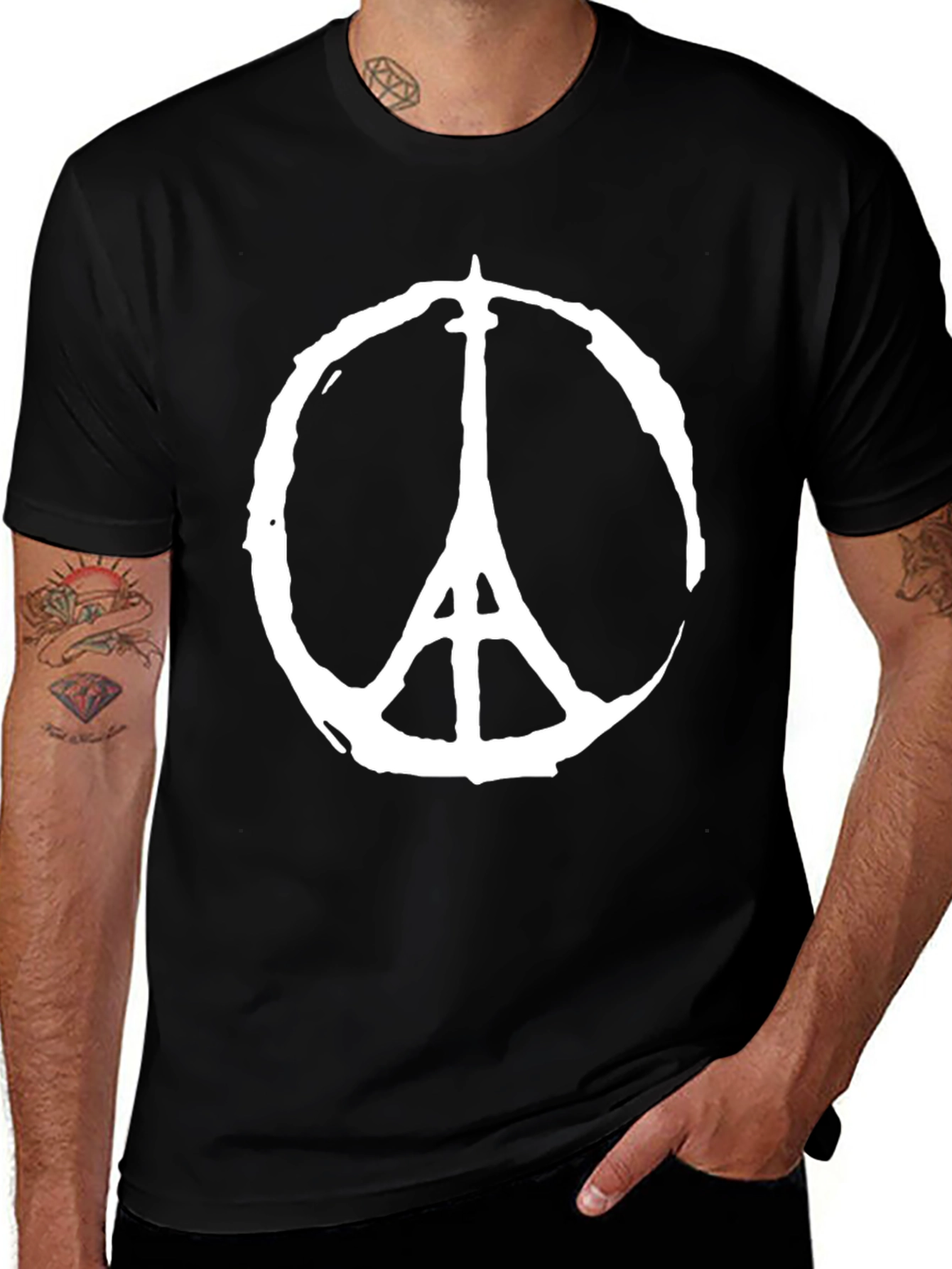 Variant 24 of Peace for Paris Graphic Tee