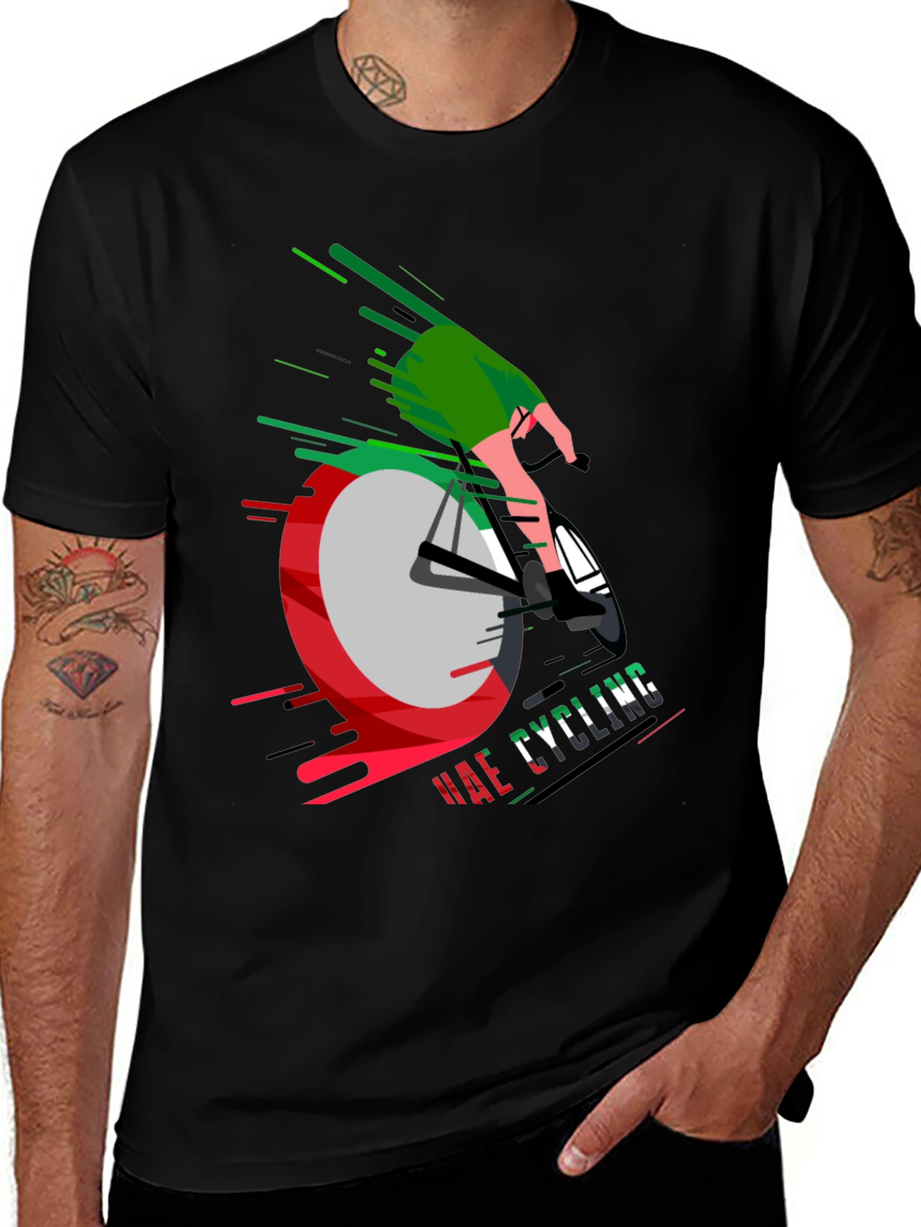 Variant 13 of UAE Cycling Graphic Tee