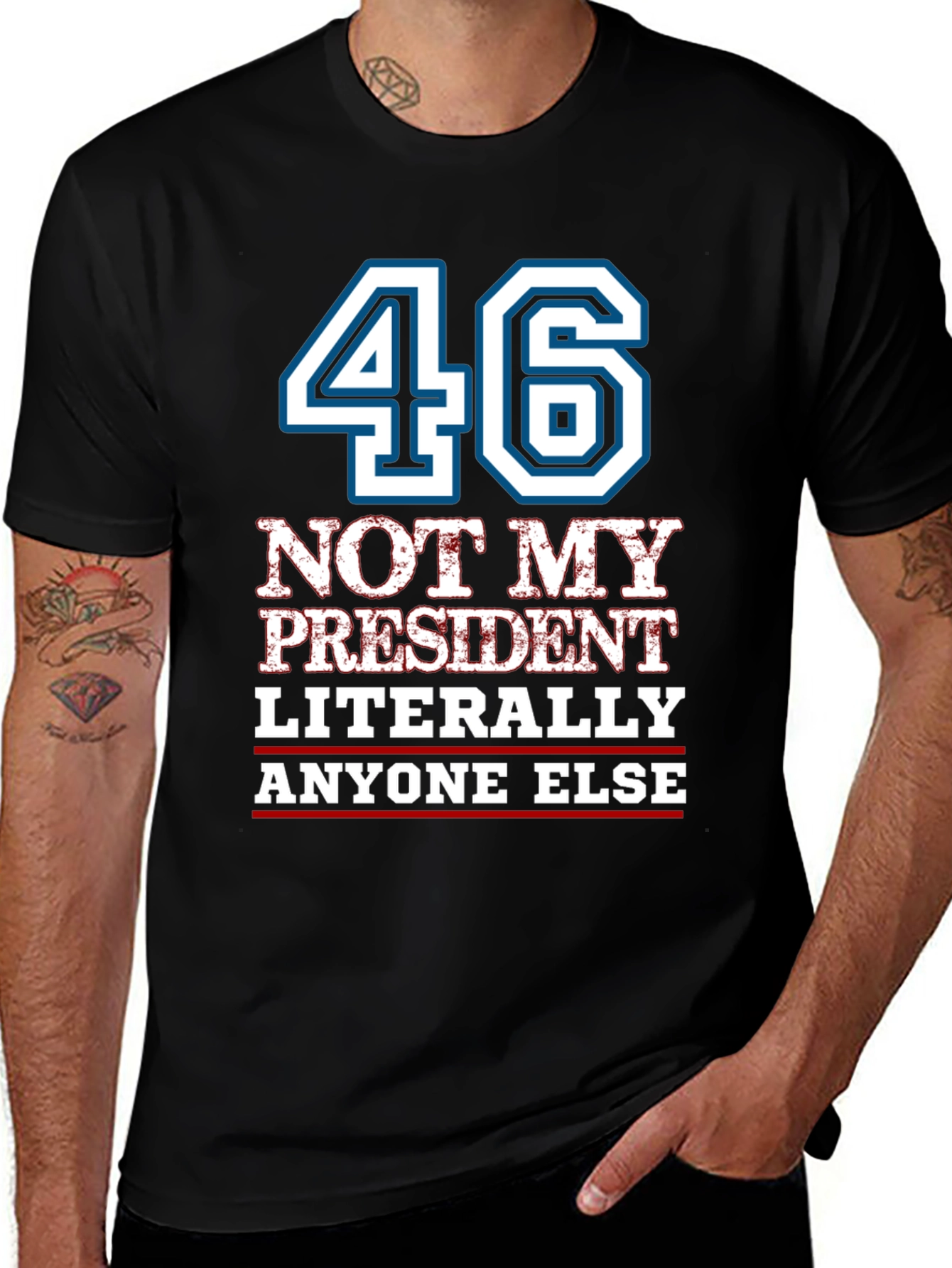 Variant 22 of 46 Not My President T-Shirt