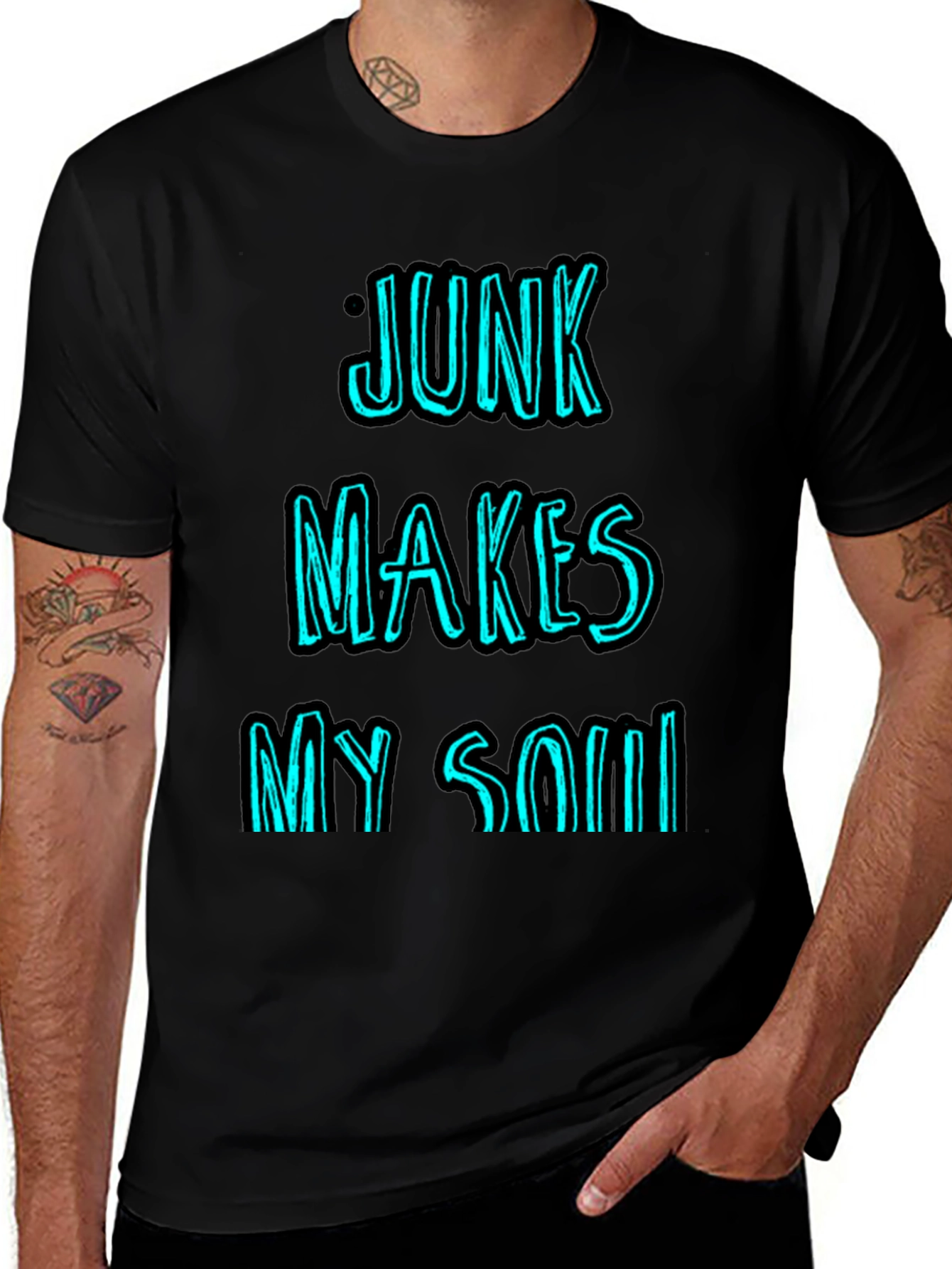 Variant 7 of Junk Makes My Soul Happy Graphic T-Shirt