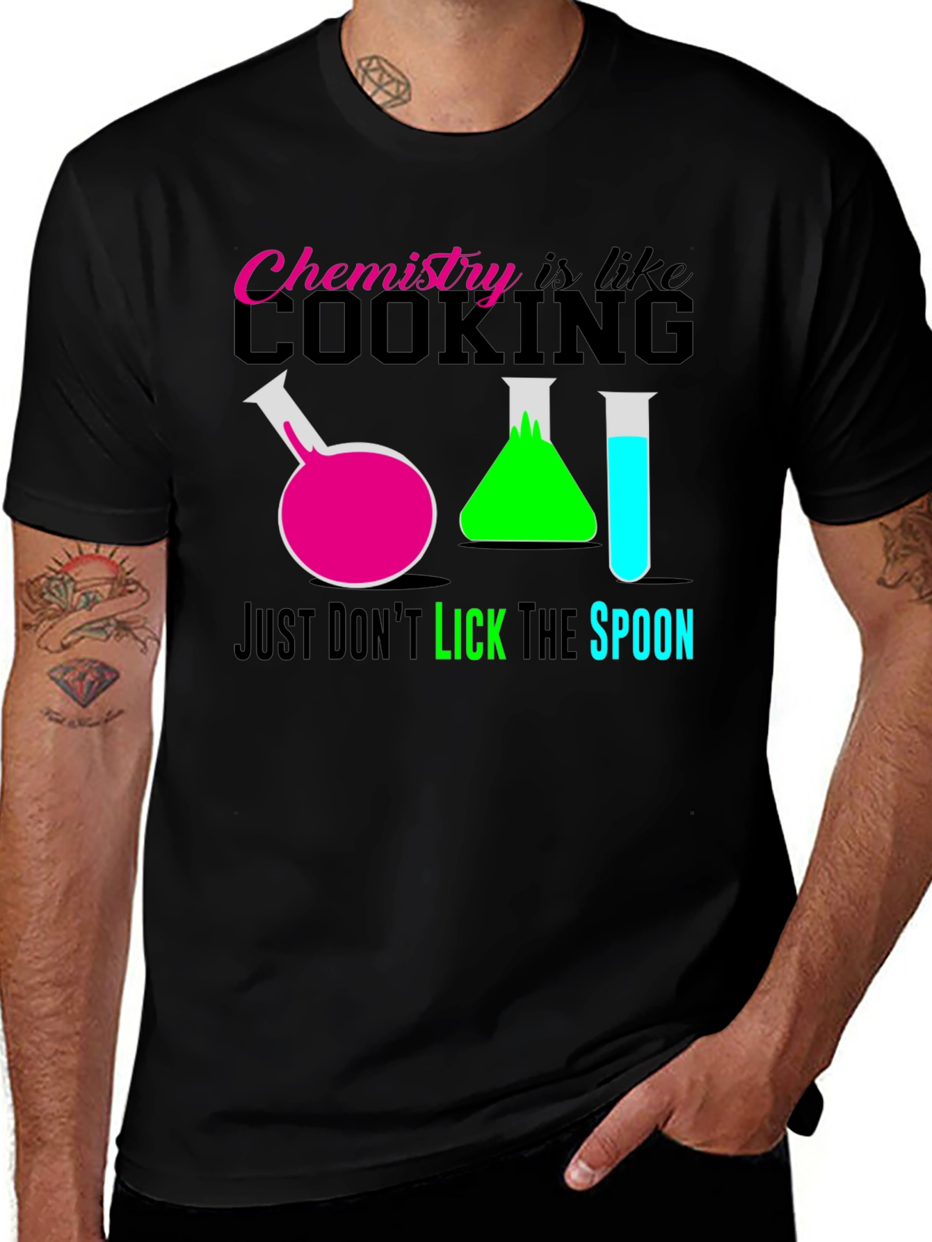 Variant 7 of Chemistry is Like Cooking T-Shirt