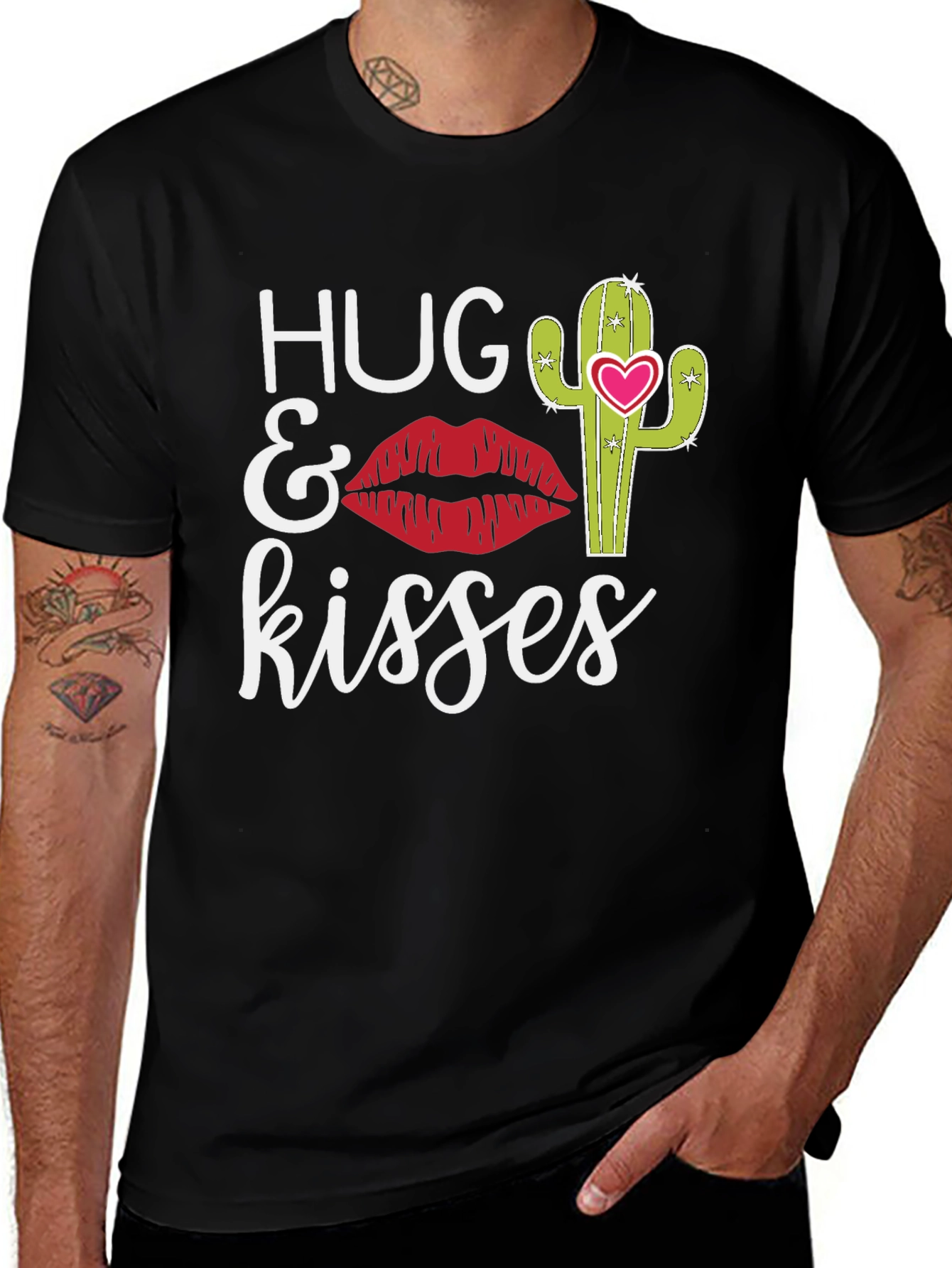 Variant 25 of Hug & Kisses Graphic Tee