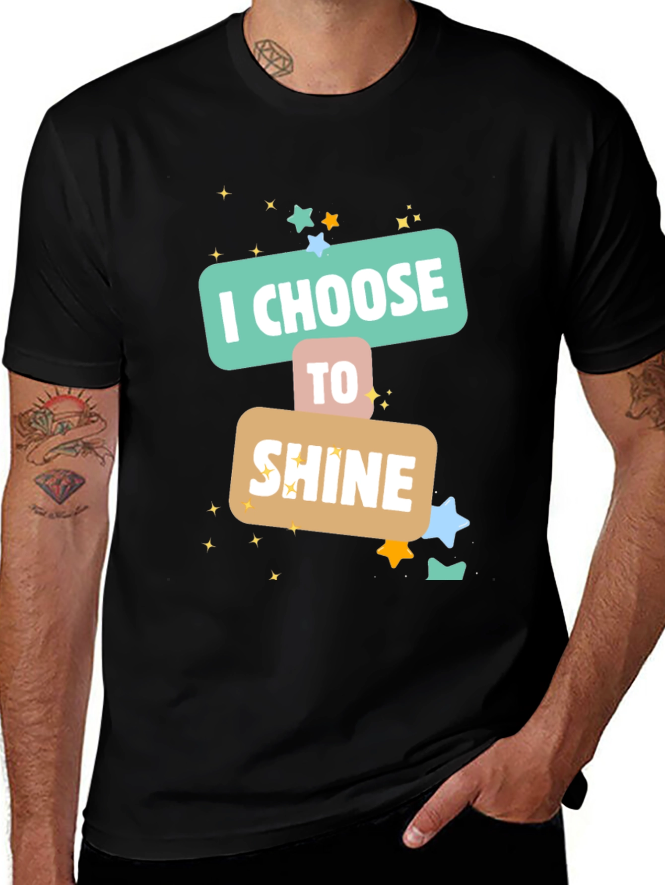 Variant 9 of Choose to Shine Graphic Tee