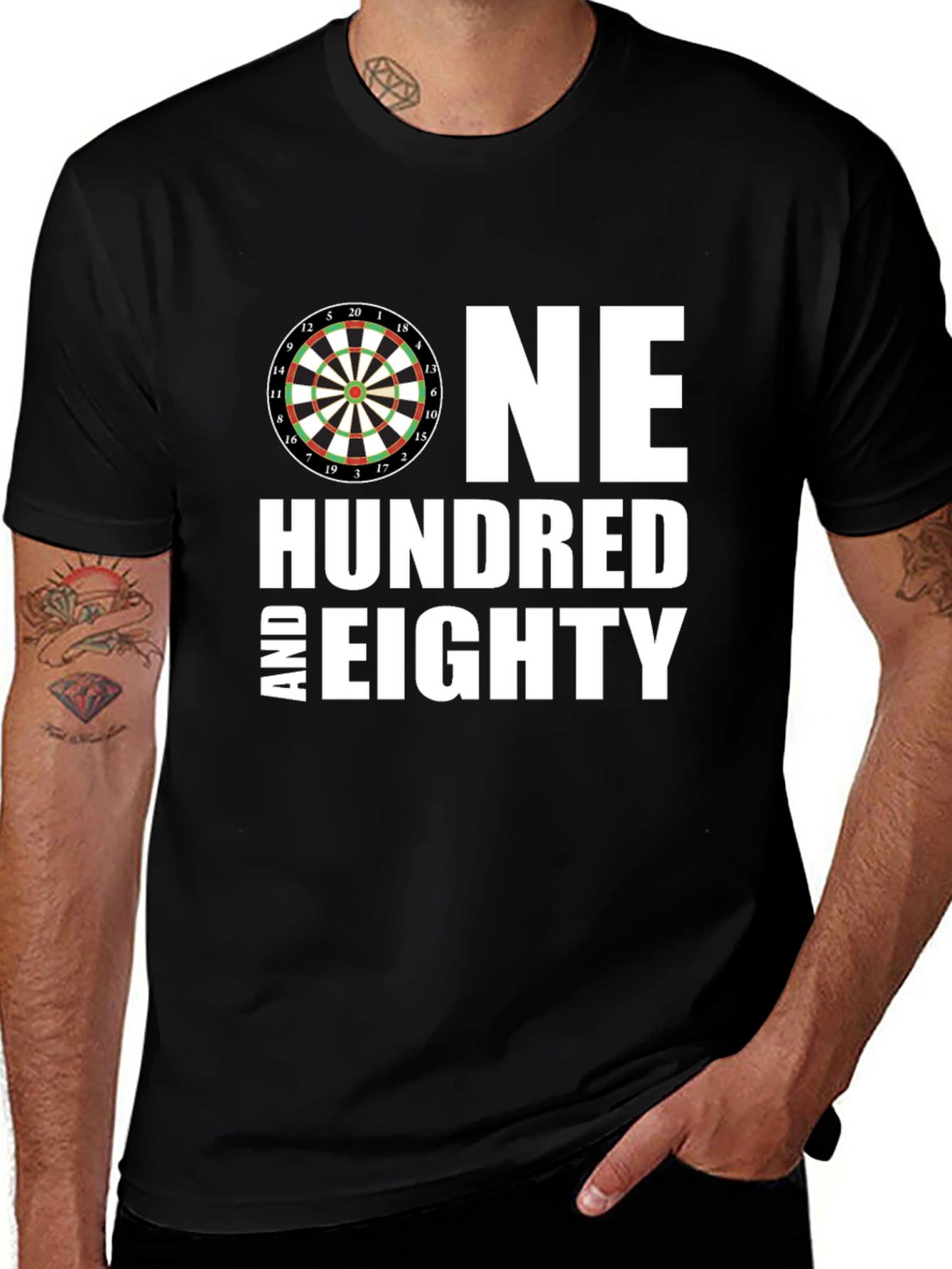 Variant 7 of One Hundred and Eighty Dart T-Shirt