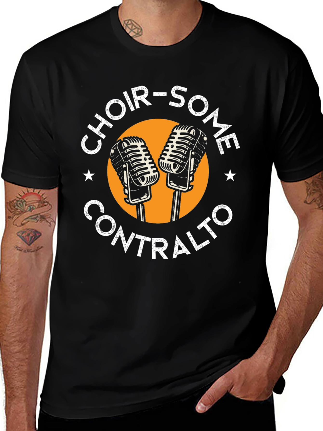 Choir-Some Contralto Black T-Shirt
