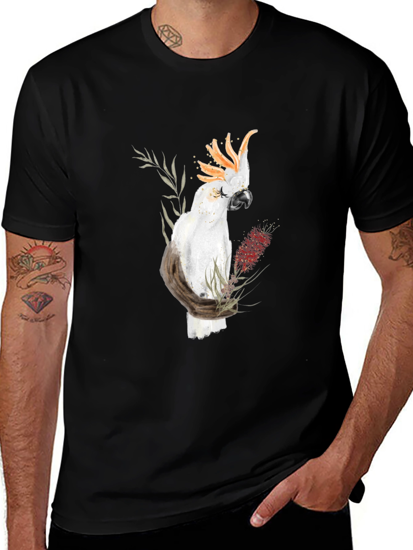 Variant 17 of Cockatoo Graphic Tee - Stylish Bird Lover T-Shirt