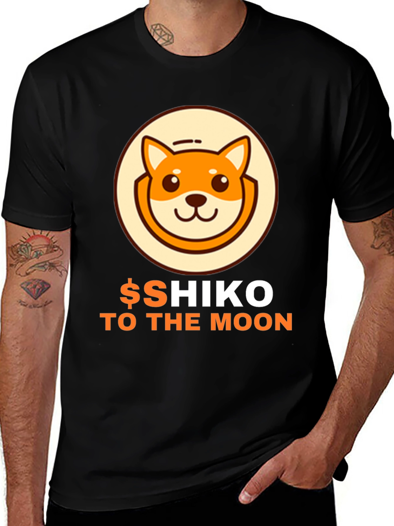 Shiko Crypto T-Shirt - To the Moon!