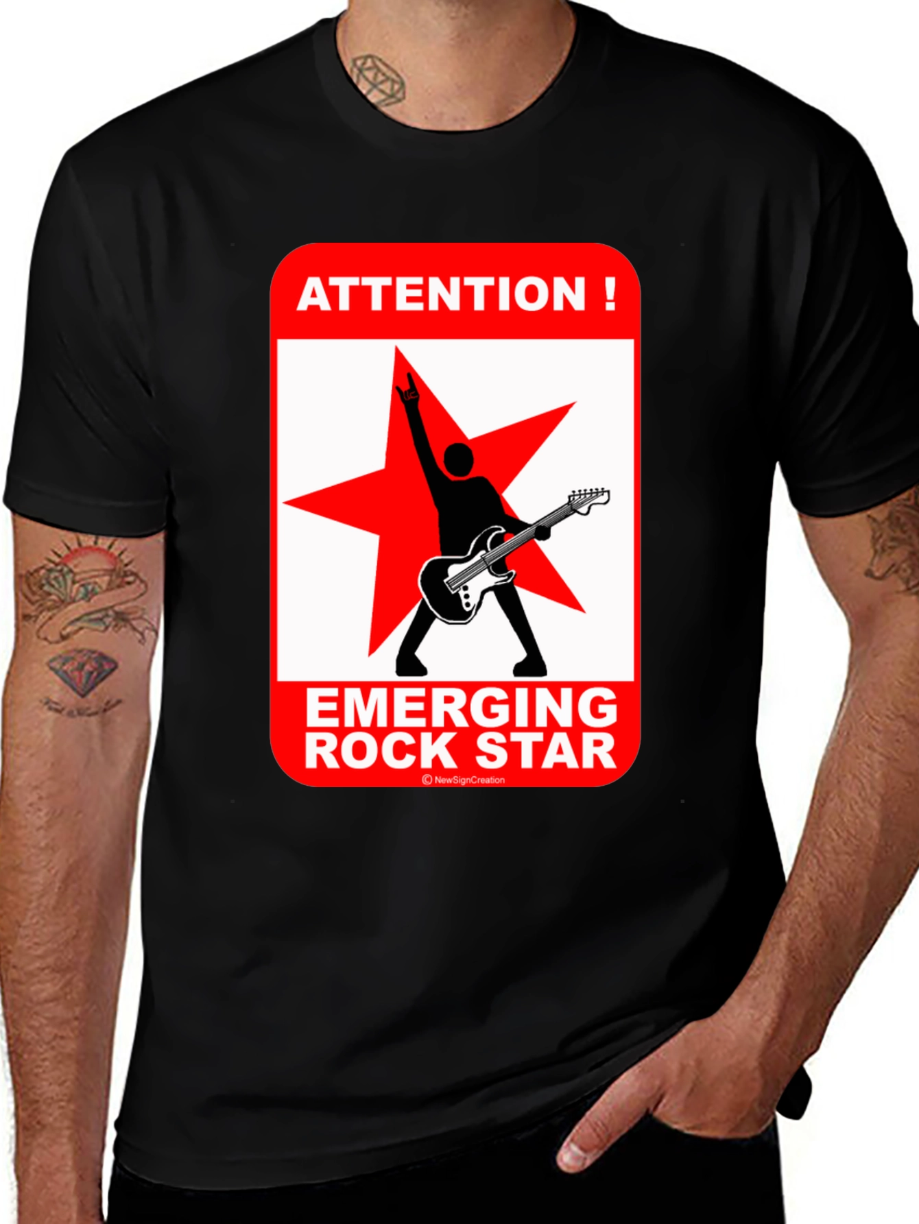 Variant 28 of Emerging Rock Star Graphic Tee