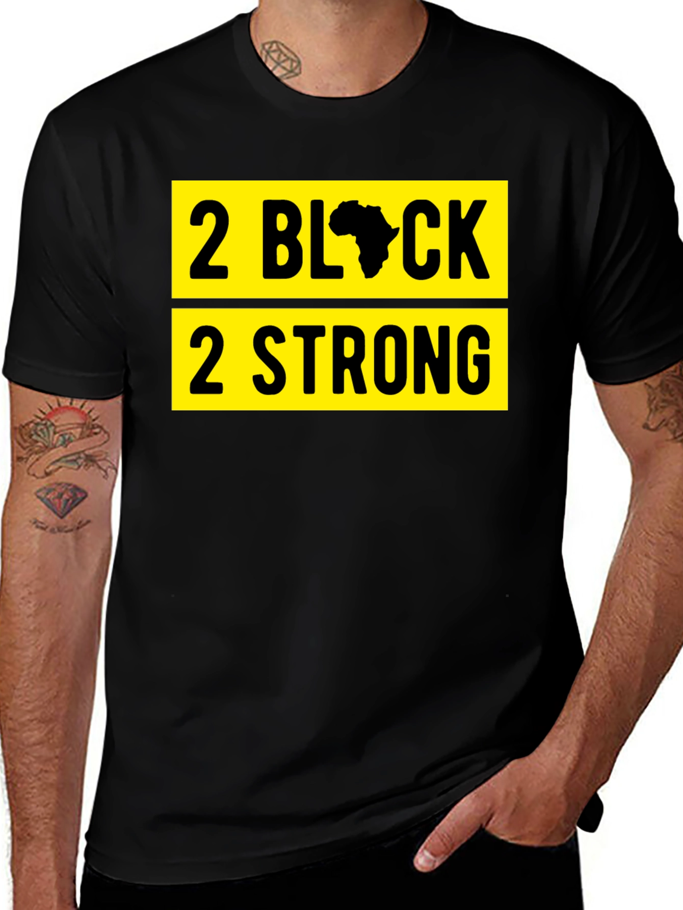 Variant 14 of 2 Block 2 Strong Graphic Tee