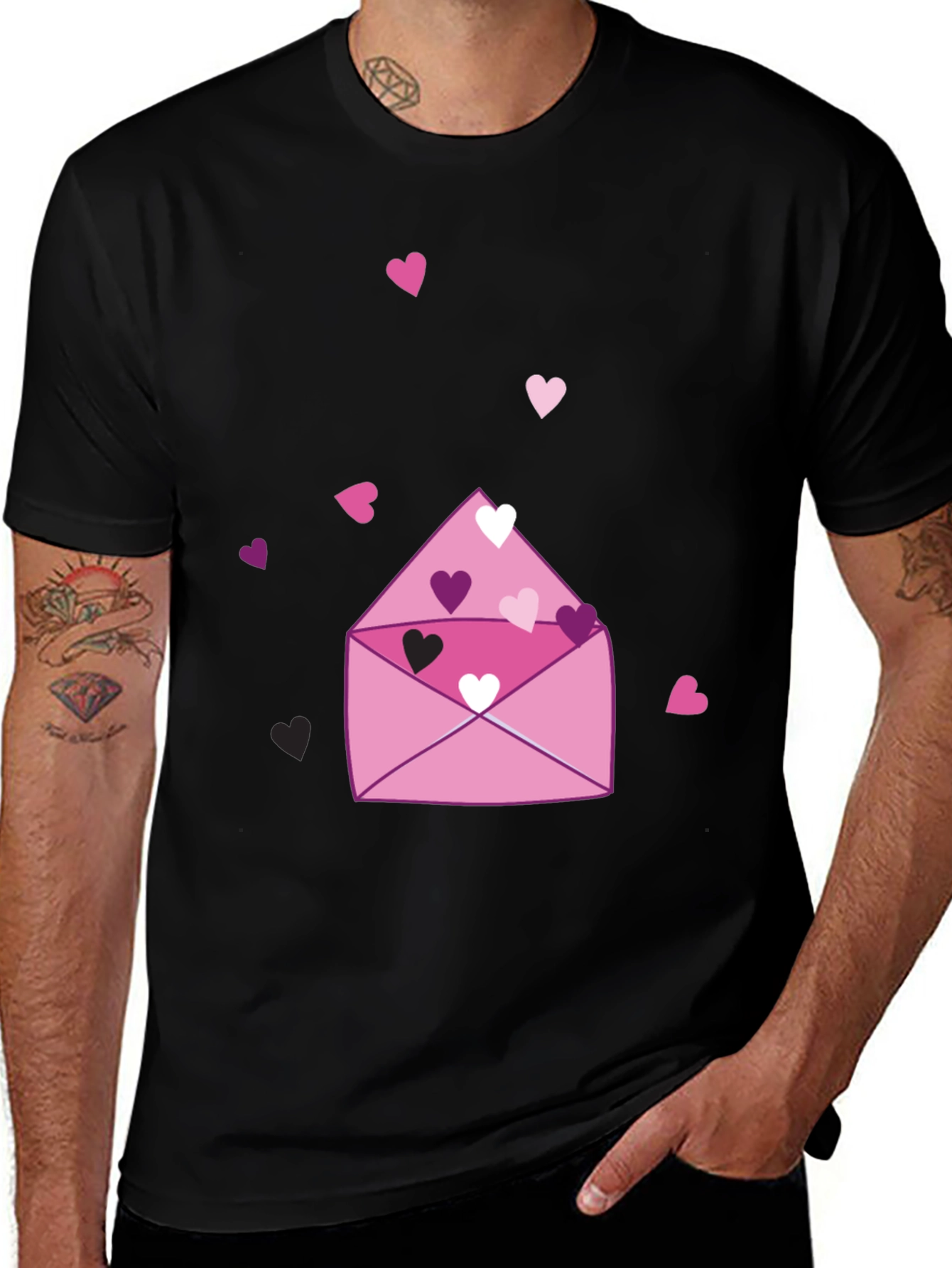 Variant 25 of Heart Envelope Graphic Tee