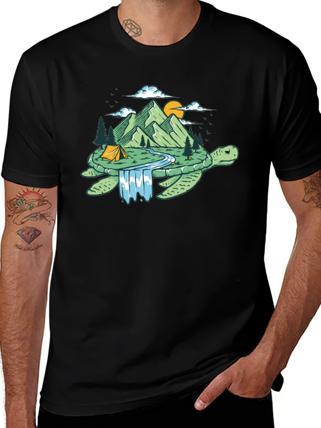 Variant 24 of Turtle Island T-Shirt: Nature Lover's Tee