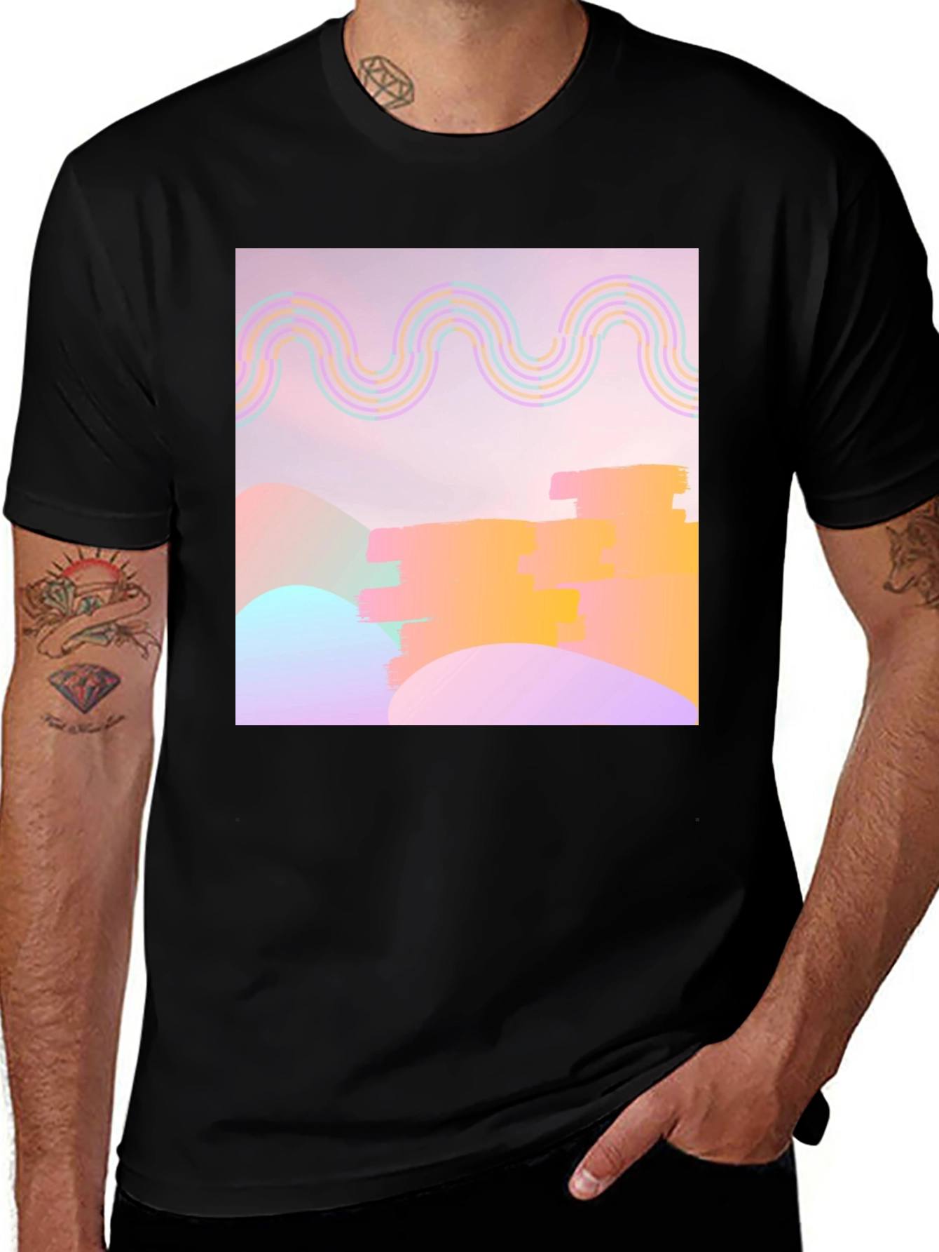 Variant 23 of Abstract Graphic T-Shirt