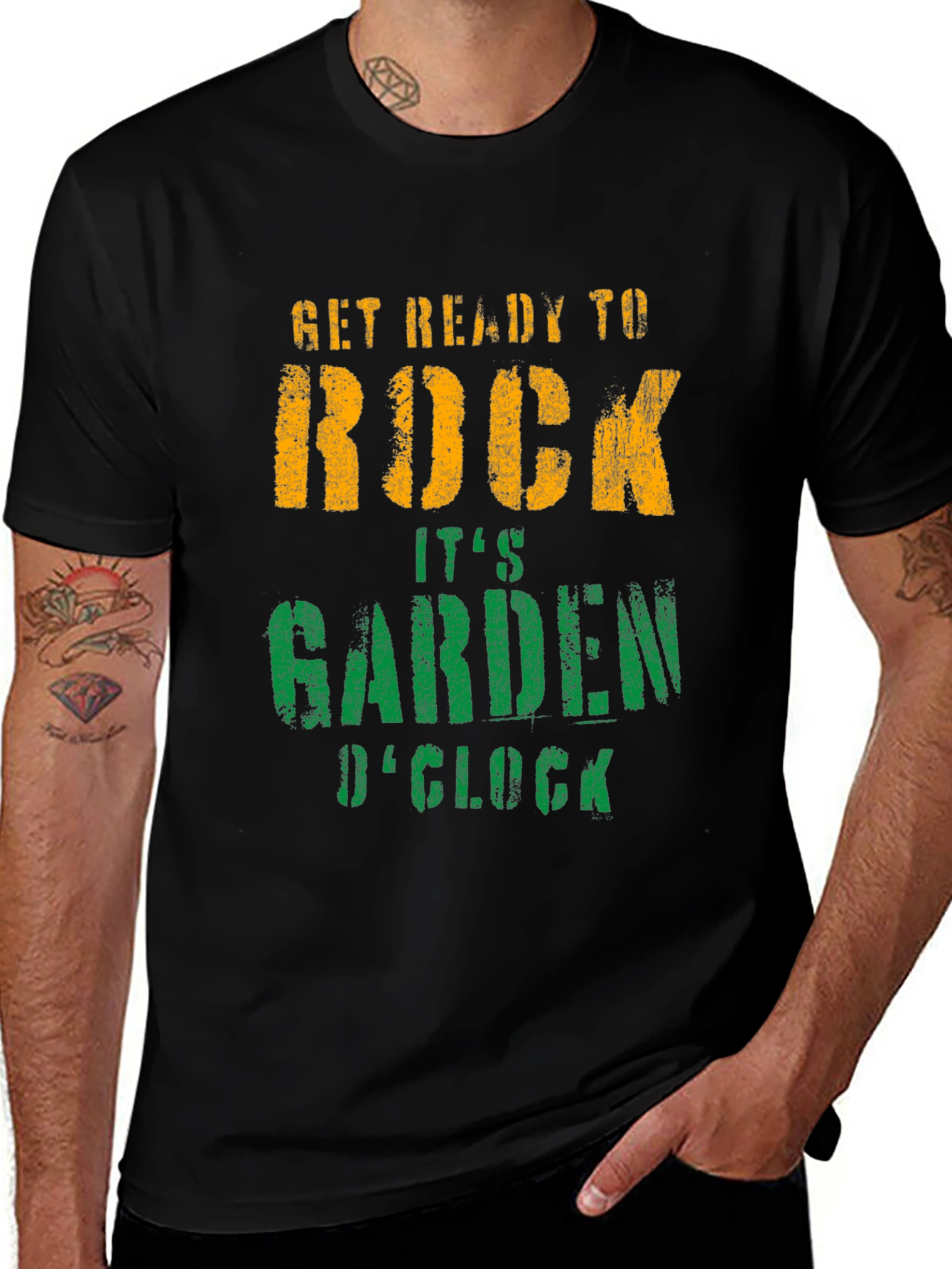Variant 8 of Get Ready To Rock Garden O'Clock Graphic Tee