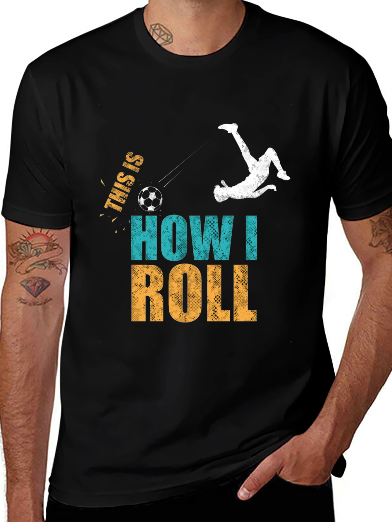 Variant 6 of Soccer Bicycle Kick T-Shirt - This Is How I Roll