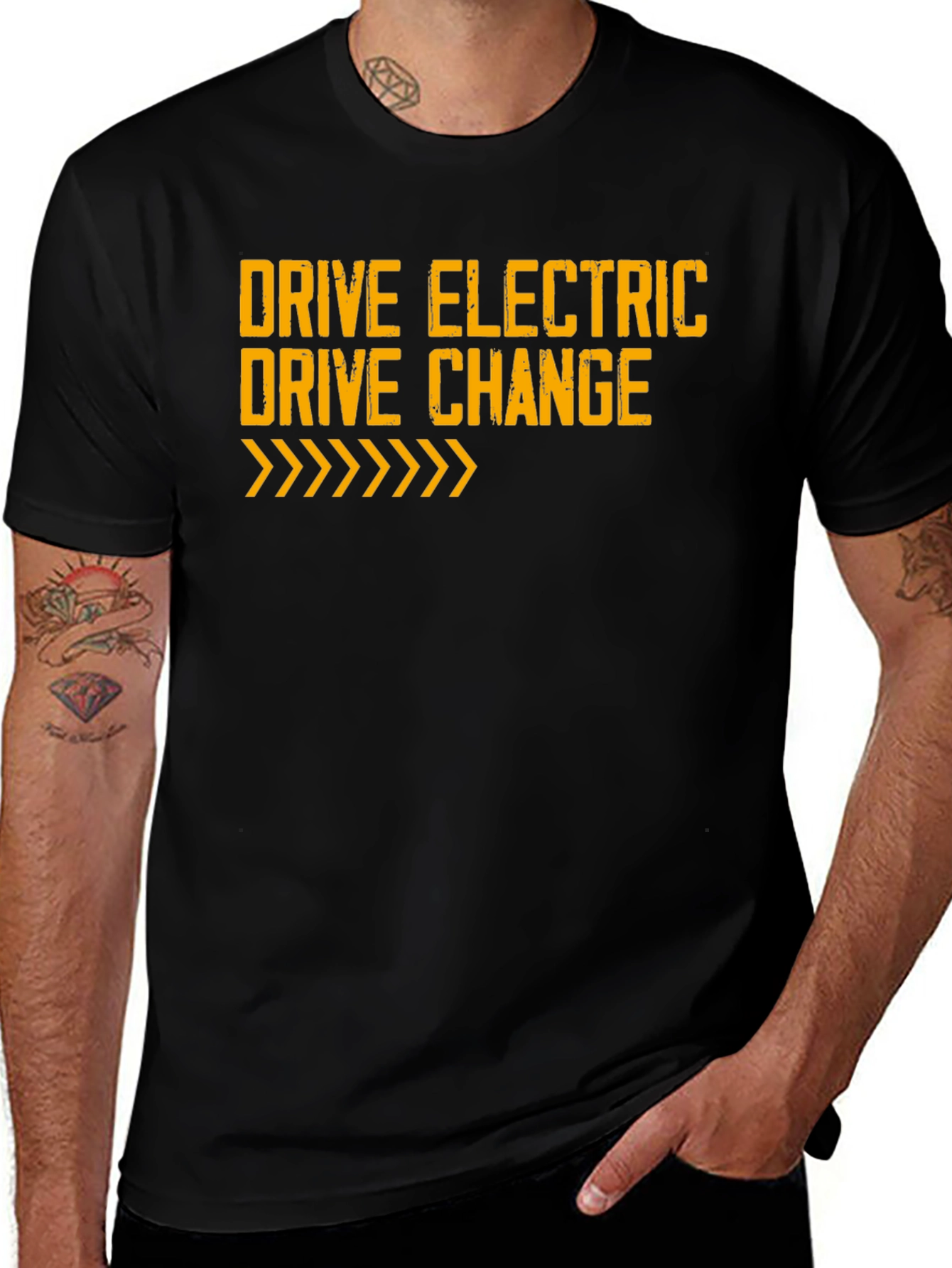 Variant 30 of Drive Electric T-Shirt - Eco-Friendly
