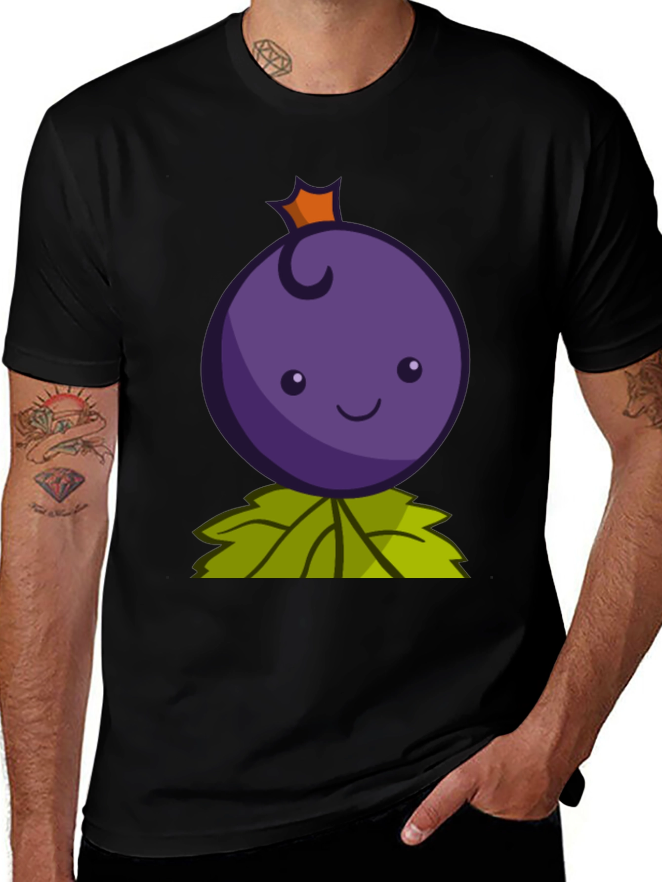 Variant 22 of Cute Berry Cartoon Graphic T-Shirt