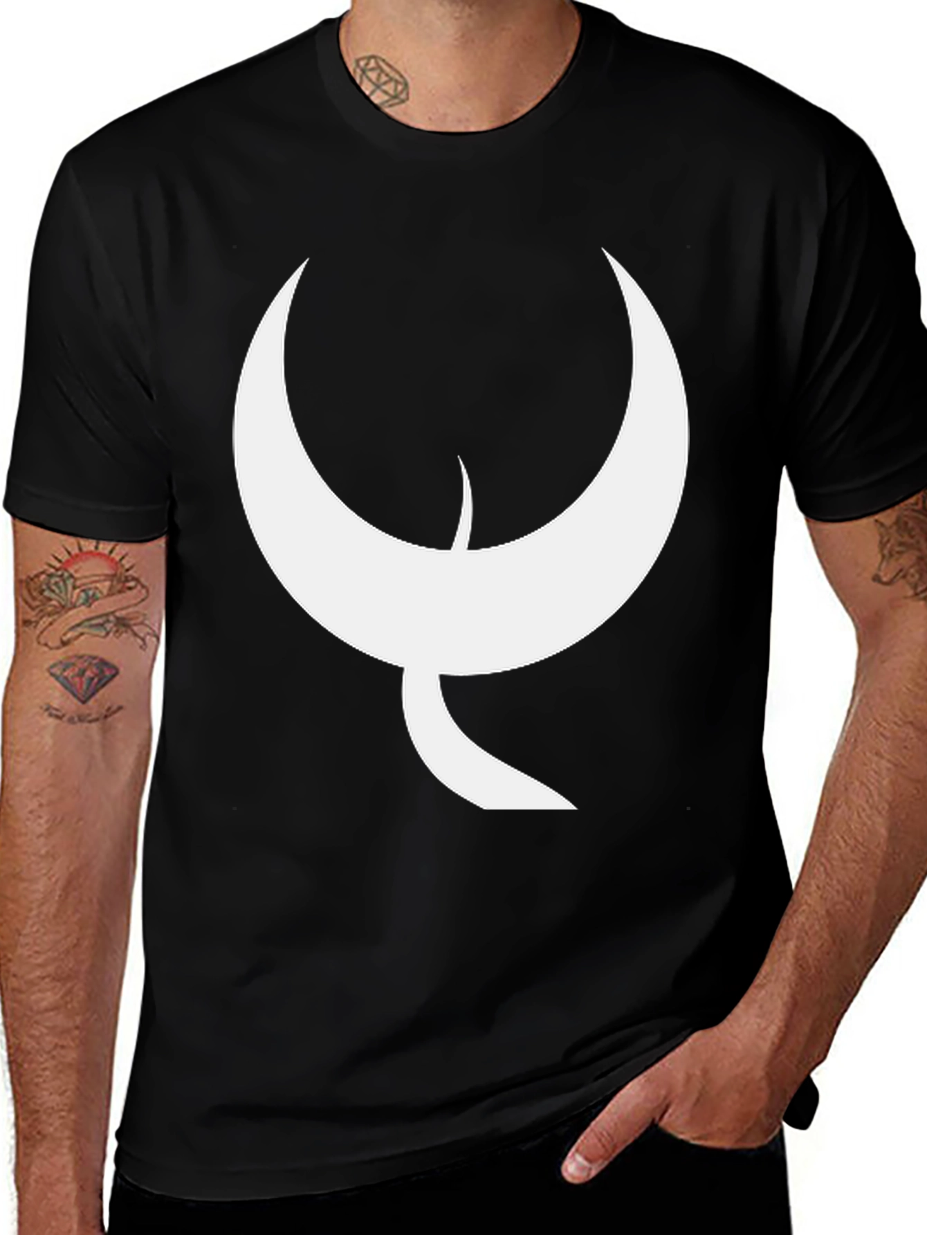 Variant 10 of Quake Logo T-Shirt - Gamer Tee - Black