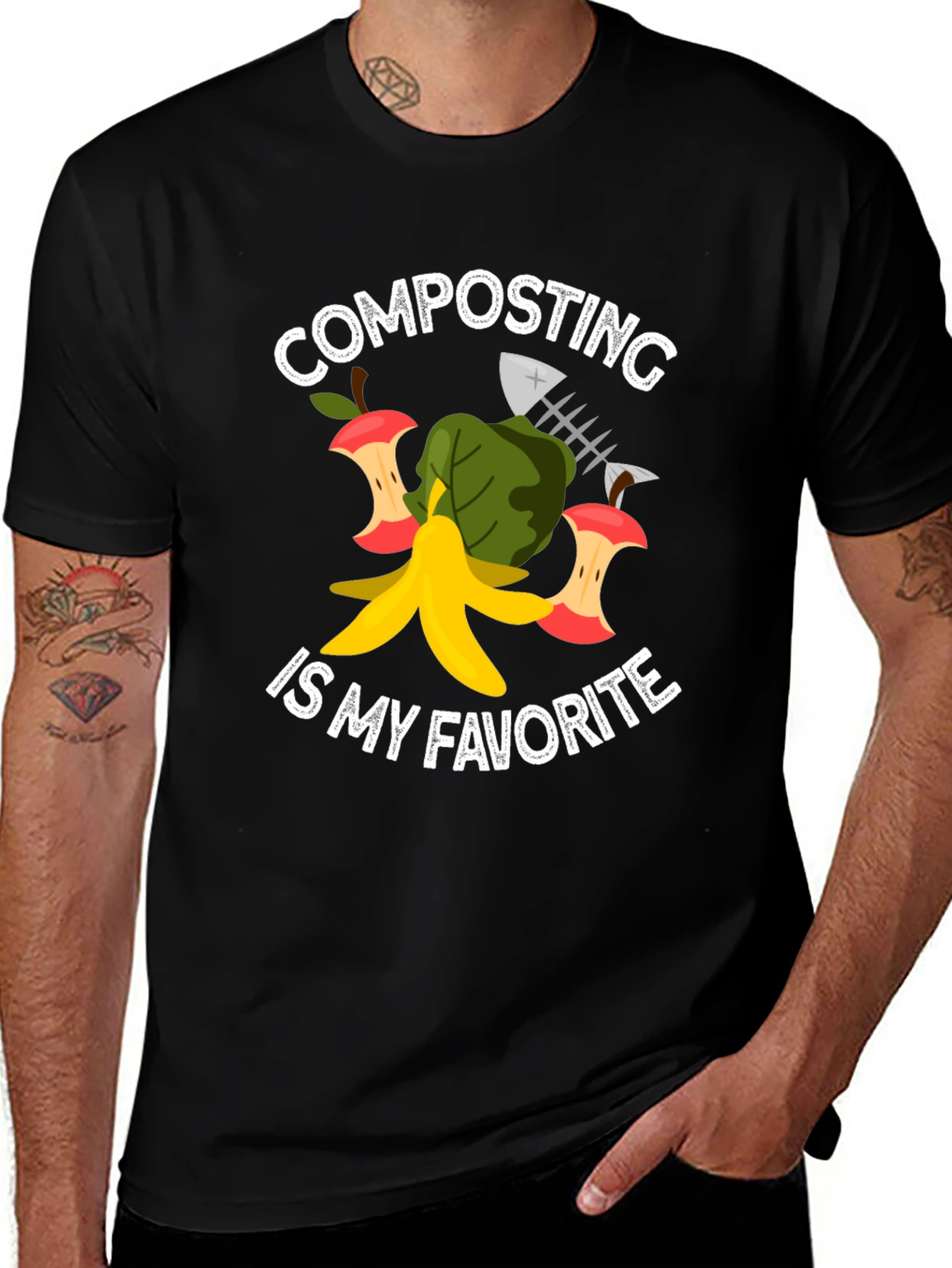 Variant 18 of Composting is My Favorite T-Shirt