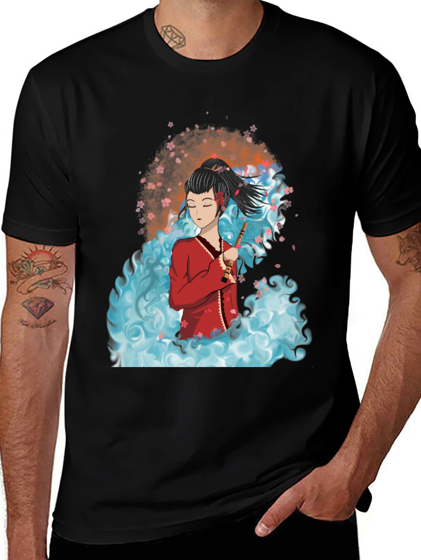 Variant 30 of Anime Girl T-Shirt - Unique Graphic Tee