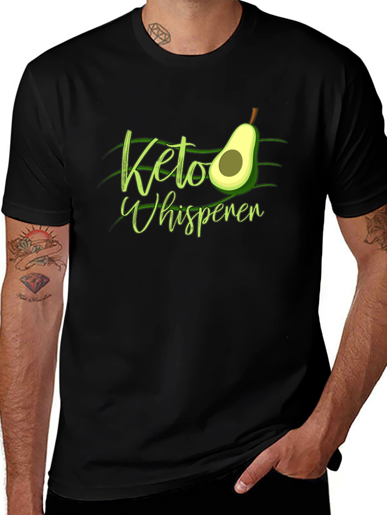 Variant 5 of Keto Whisperer Avocado T-Shirt