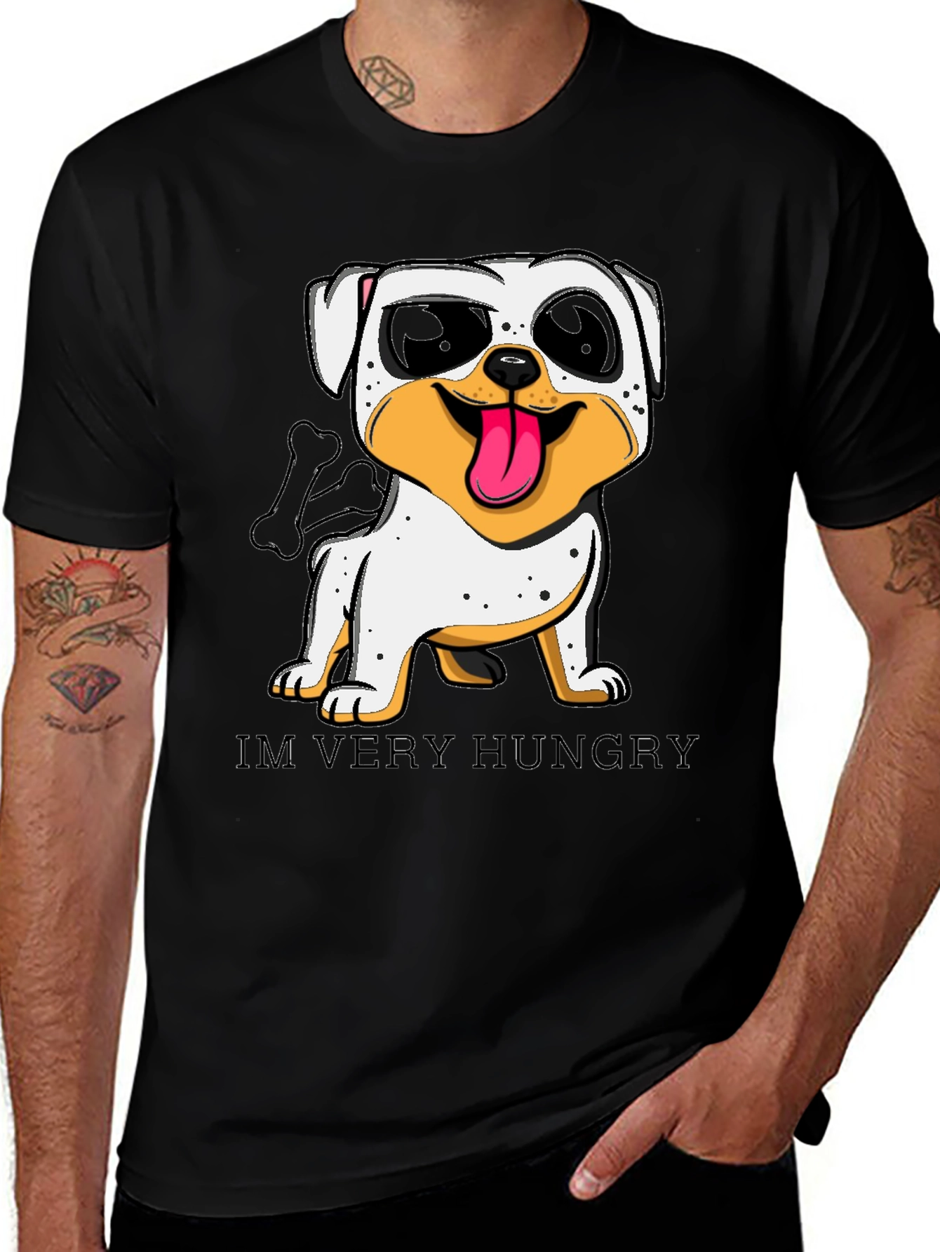 Variant 17 of Hungry Dog Graphic Tee