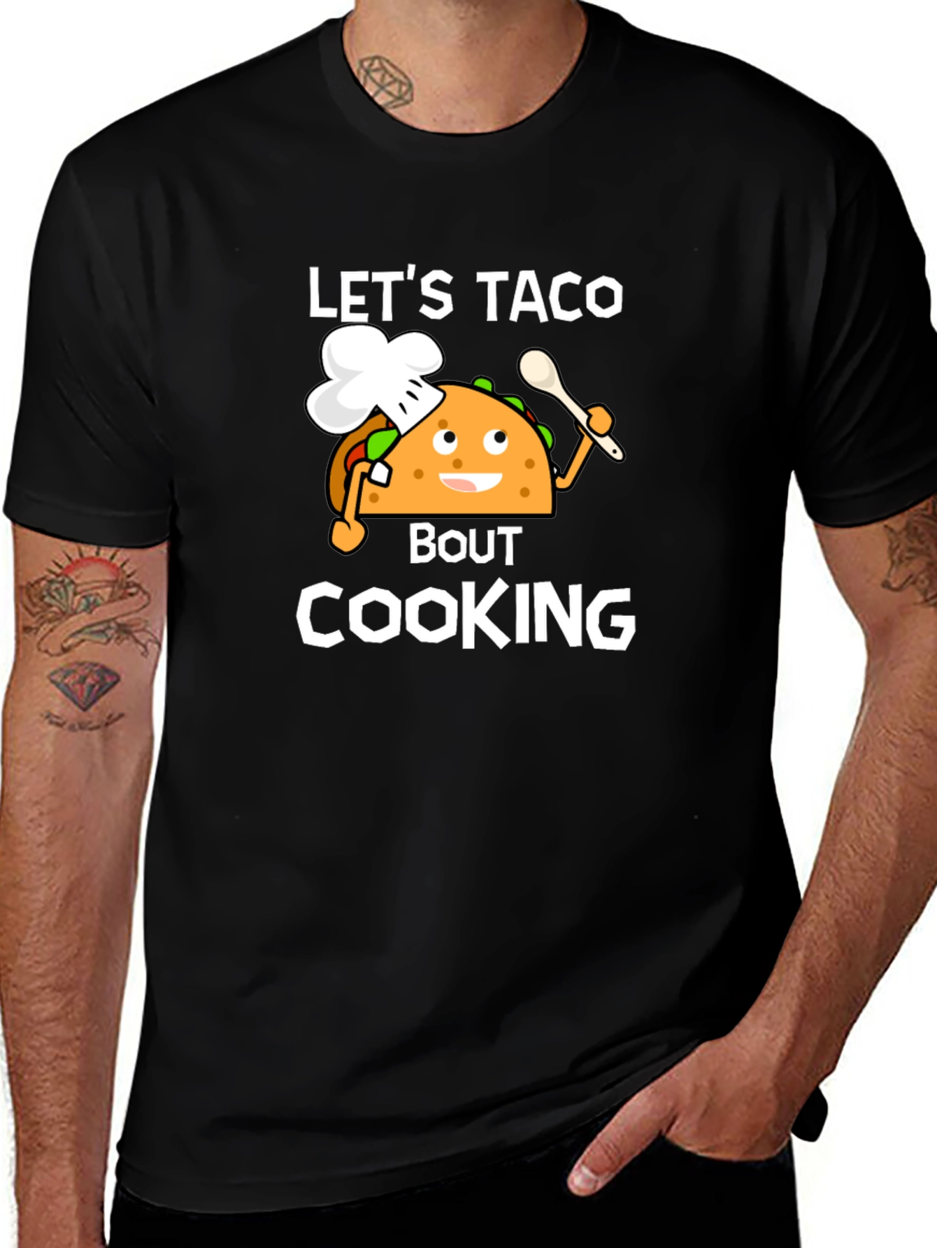 Variant 15 of Let's Taco 'Bout Cooking T-Shirt - Novelty Chef Tee
