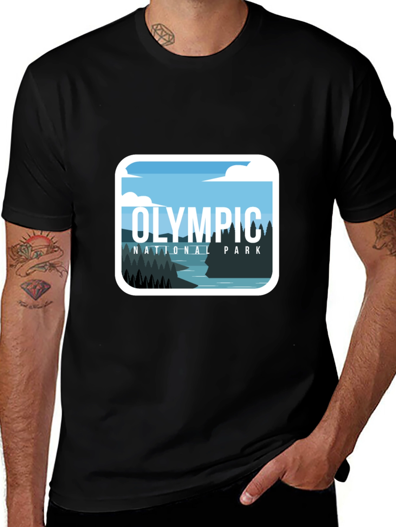 Variant 30 of Olympic National Park Graphic Tee