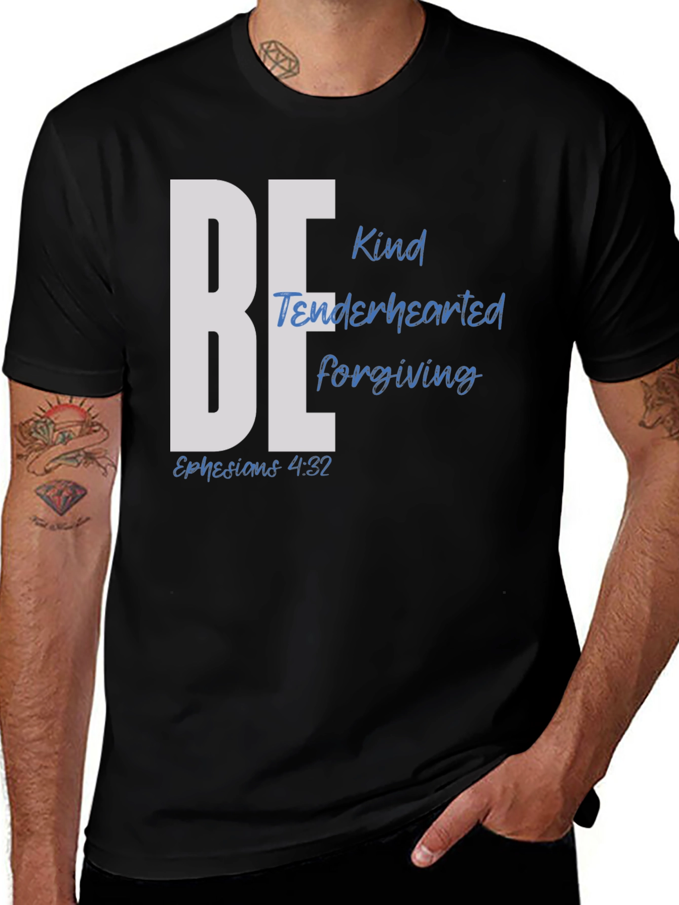 Be Kind T-Shirt: Ephesians 4:32 Bible Verse Tee