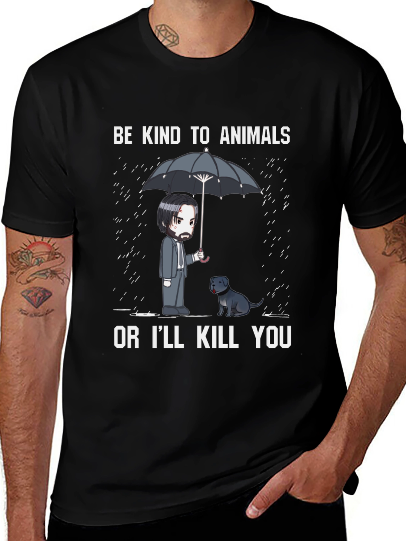Variant 22 of Be Kind to Animals T-Shirt