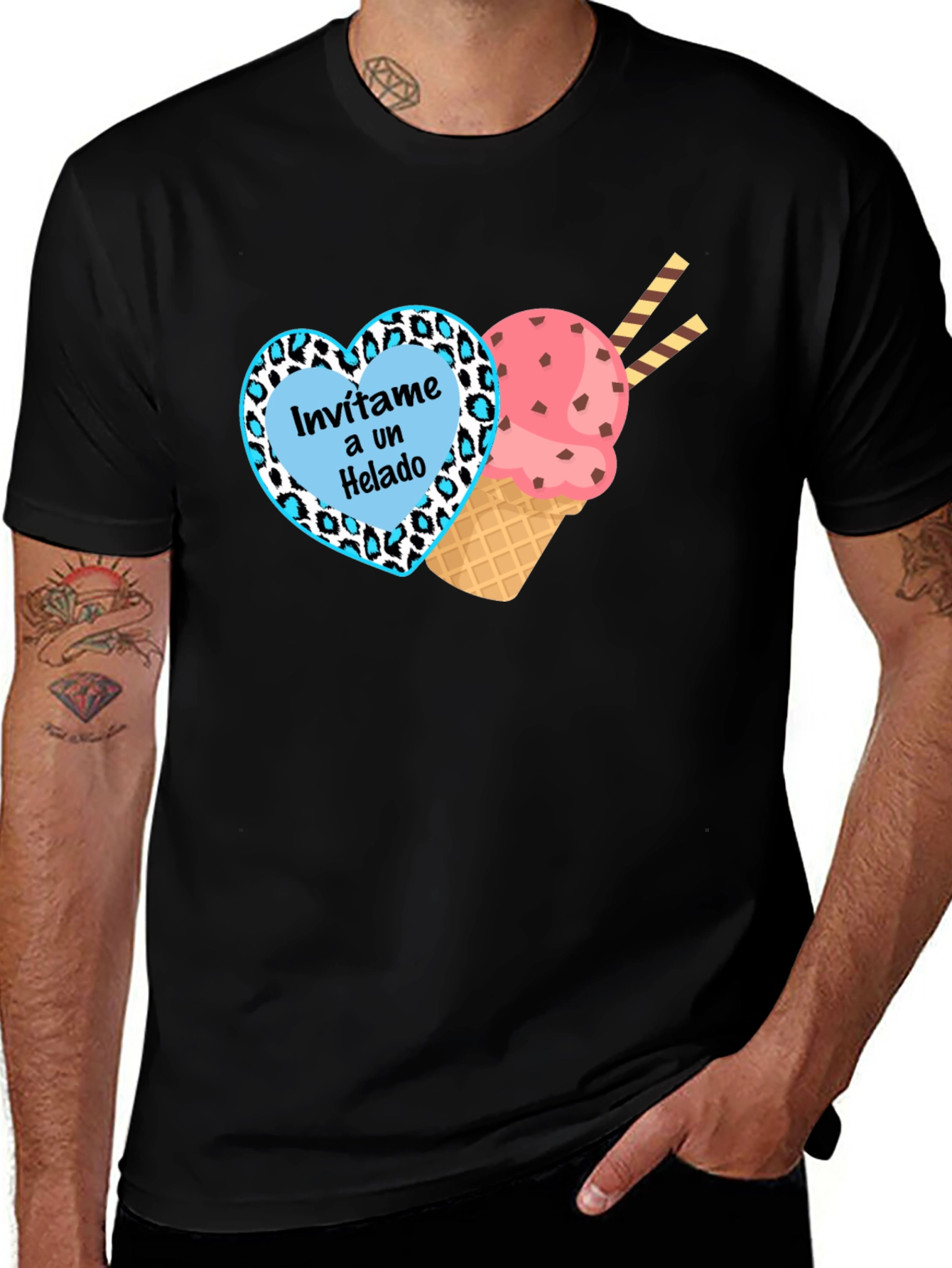 Variant 26 of Invite Me for Ice Cream T-Shirt