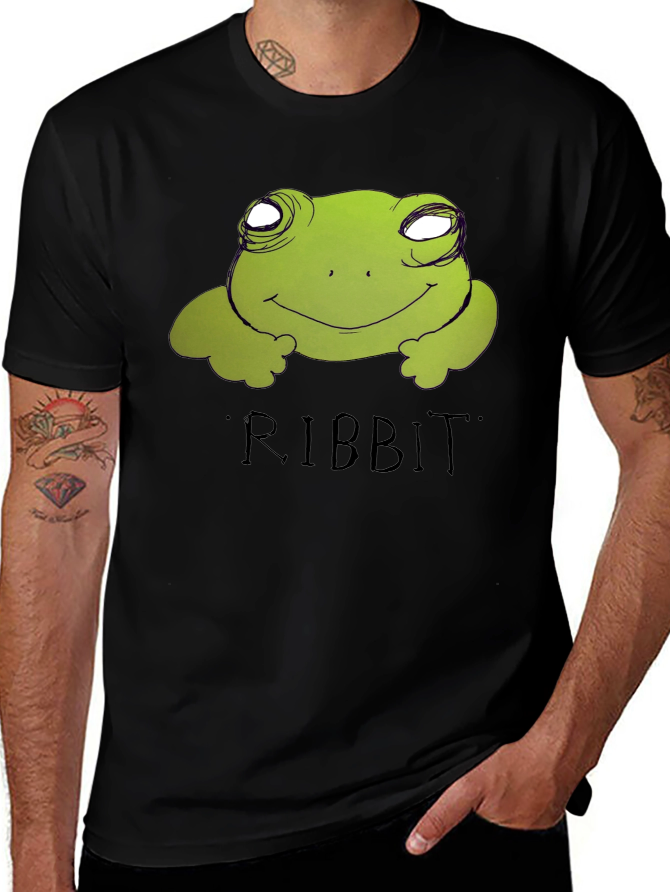 Variant 18 of Frog Ribbit T-Shirt - Unique Graphic Tee