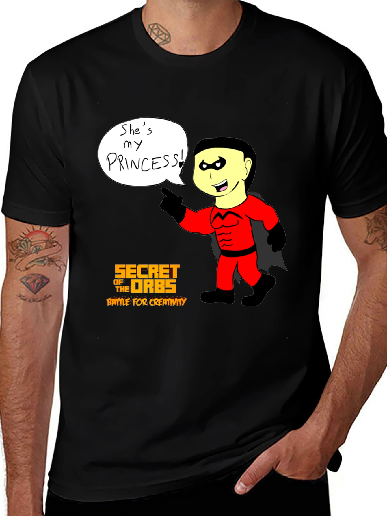 Variant 17 of She's My Princess T-Shirt - Unique Graphic Tee