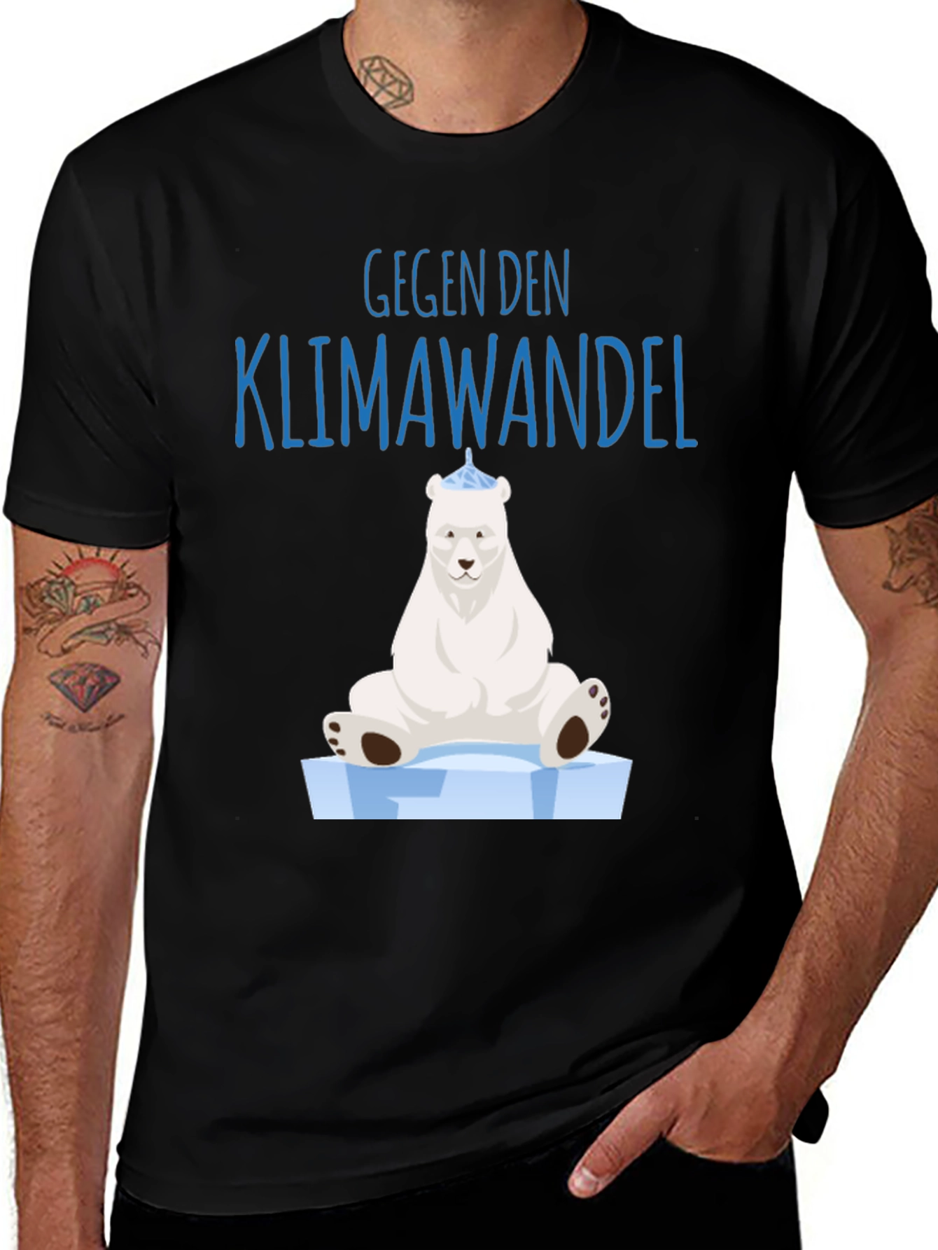 Climate Change Polar Bear T-Shirt