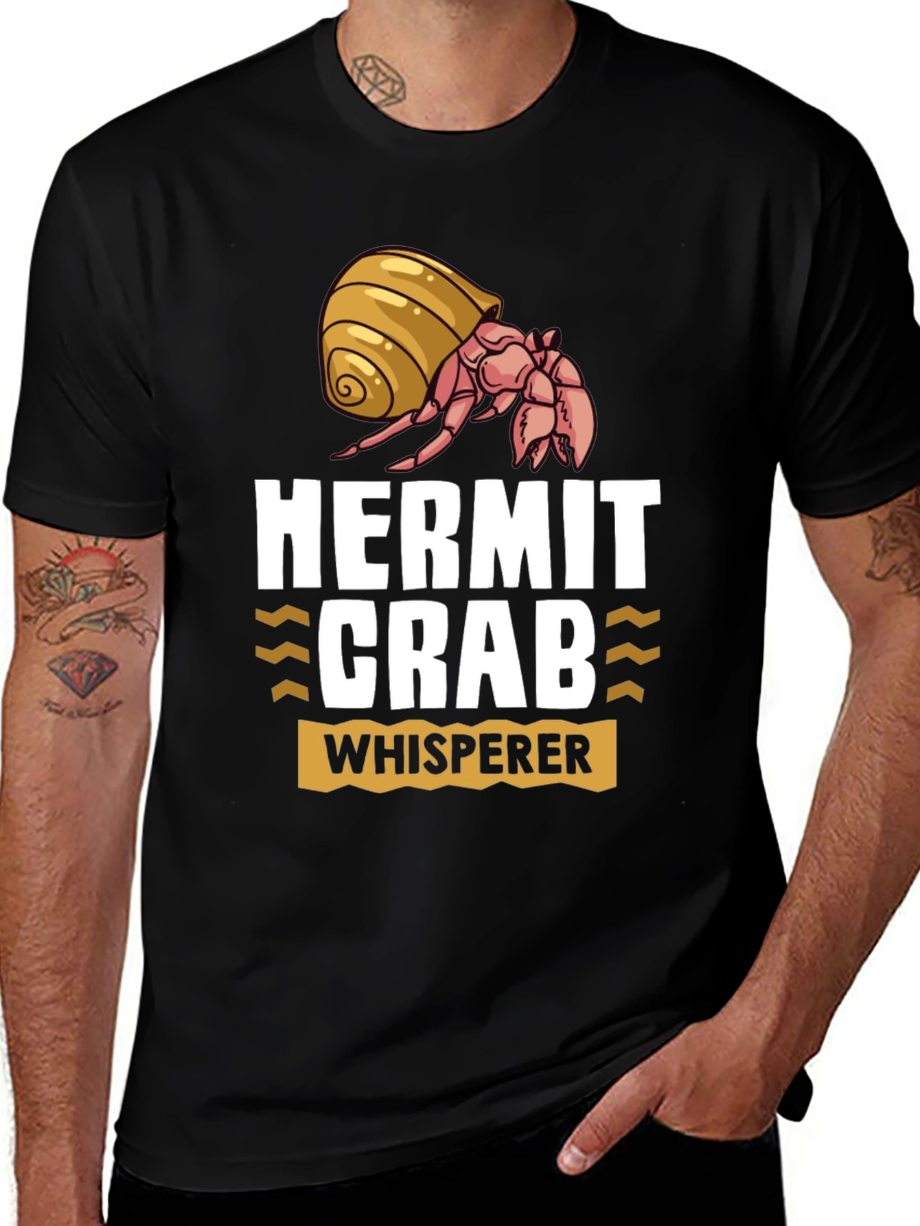 Variant 13 of Hermit Crab Whisperer Graphic T-Shirt