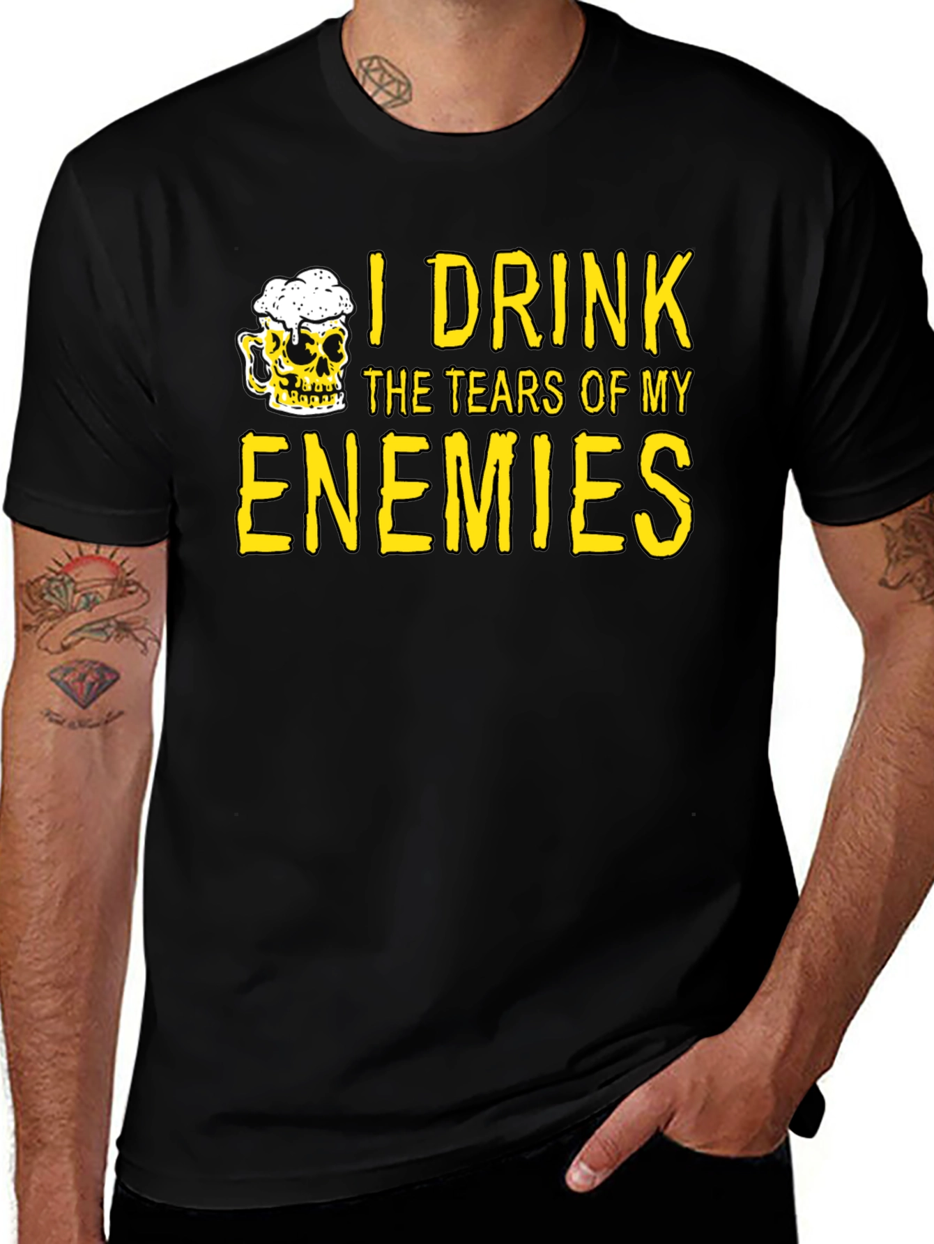 Variant 2 of I Drink the Tears of My Enemies T-Shirt