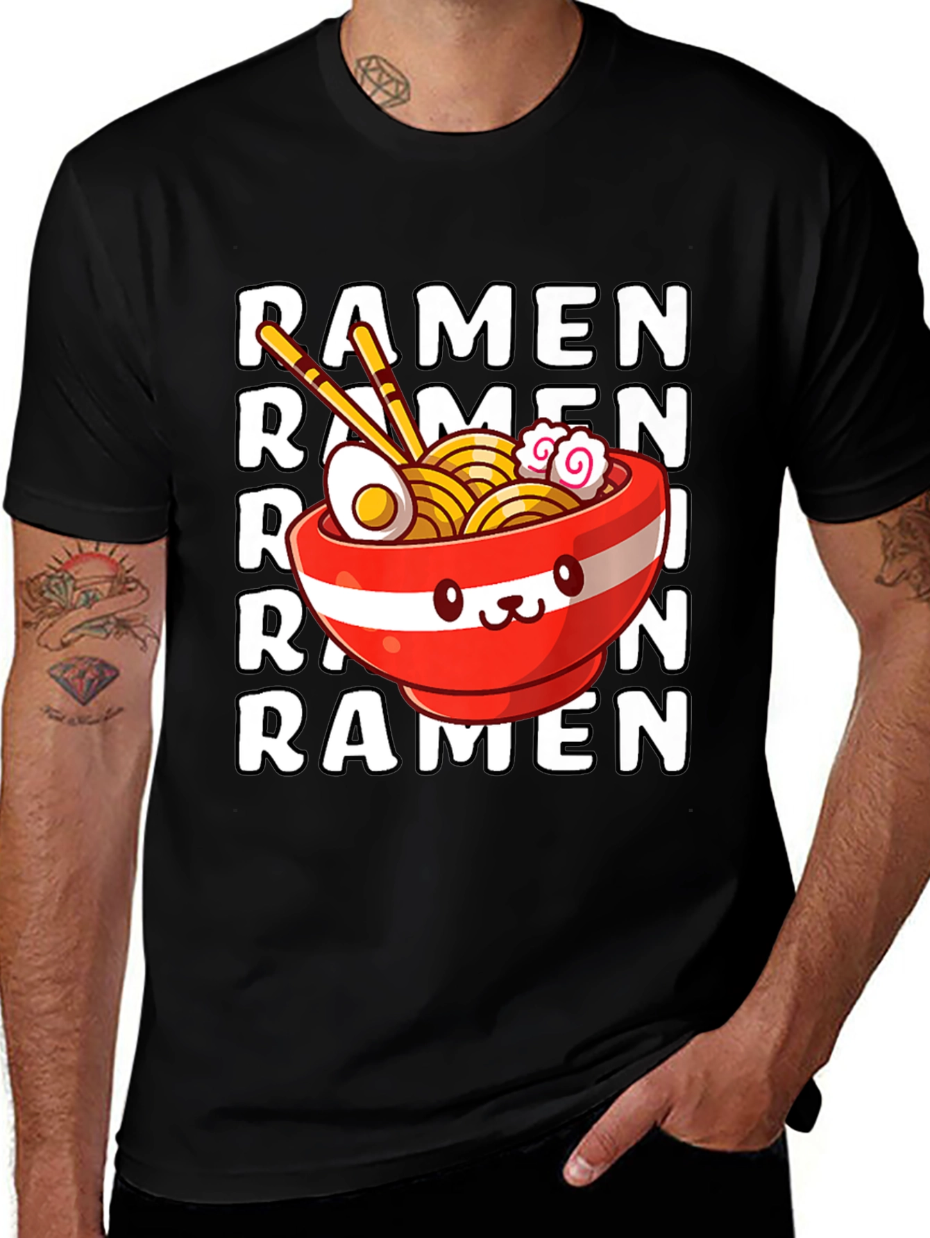 Variant 24 of Ramen Lover Graphic T-Shirt