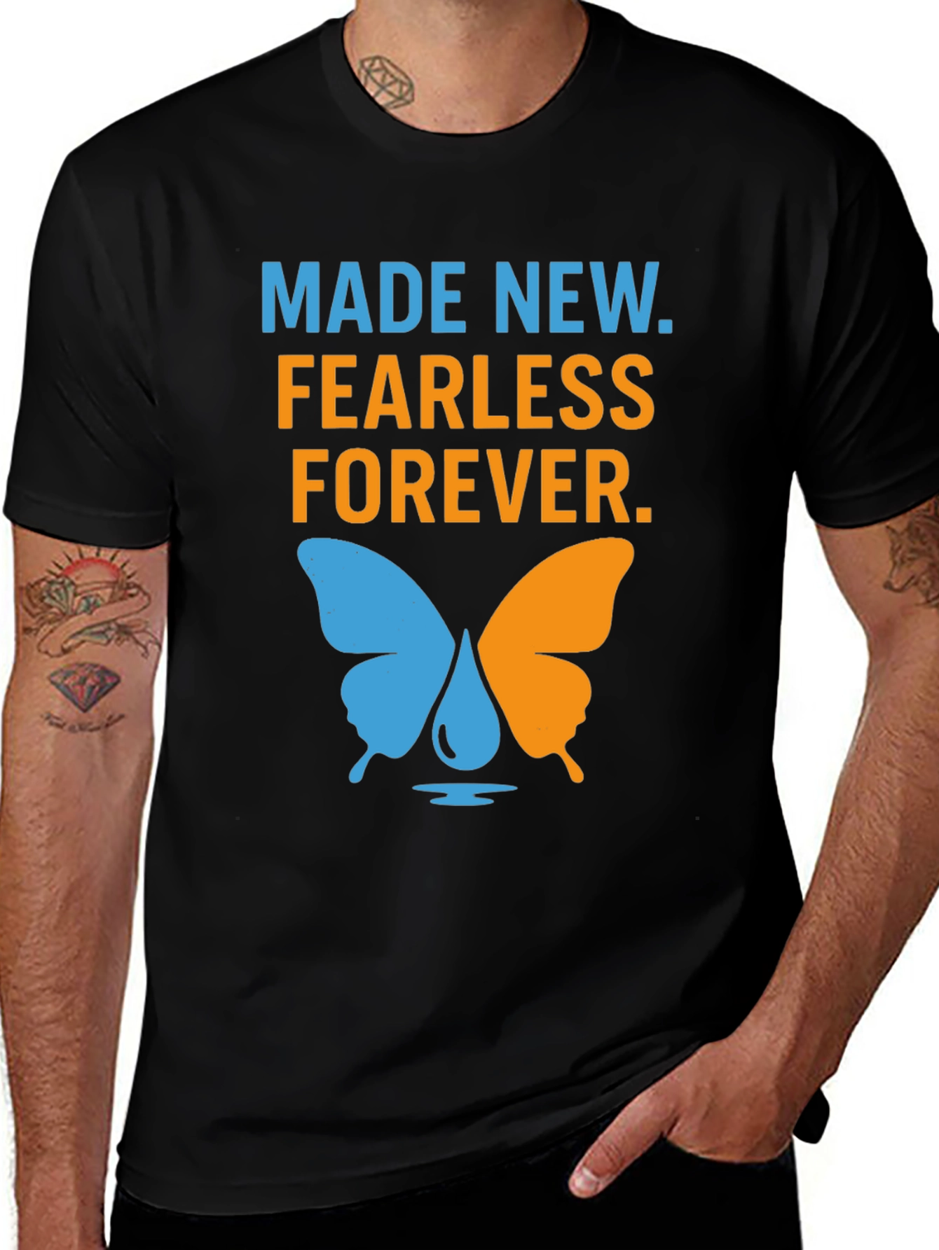 Variant 6 of Made New Fearless Forever Graphic T-Shirt