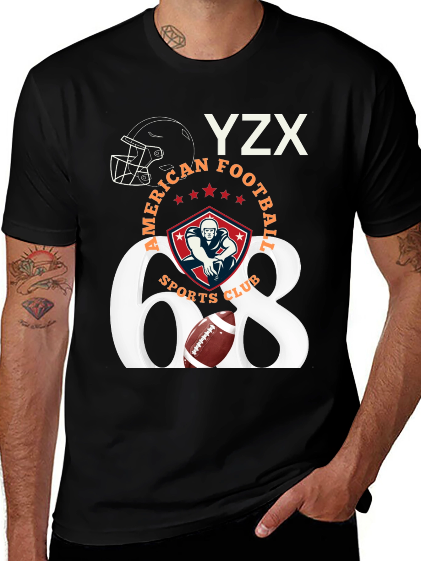 Variant 9 of American Football Club T-Shirt - Graphic Tee