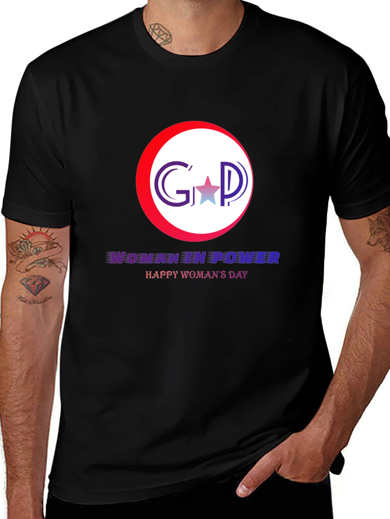 Variant 26 of Woman In Power Graphic T-Shirt
