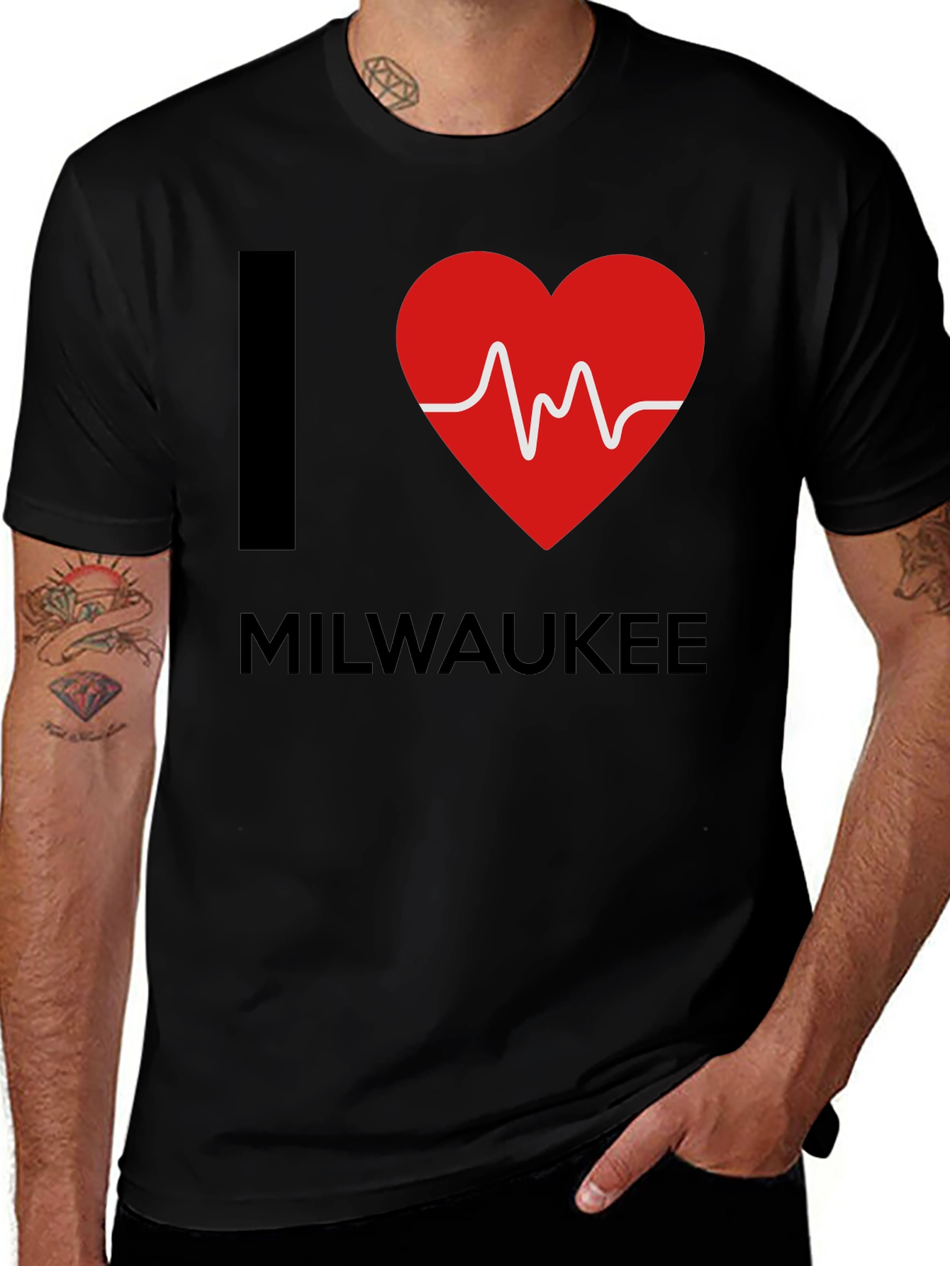 I Heart Milwaukee Graphic Tee