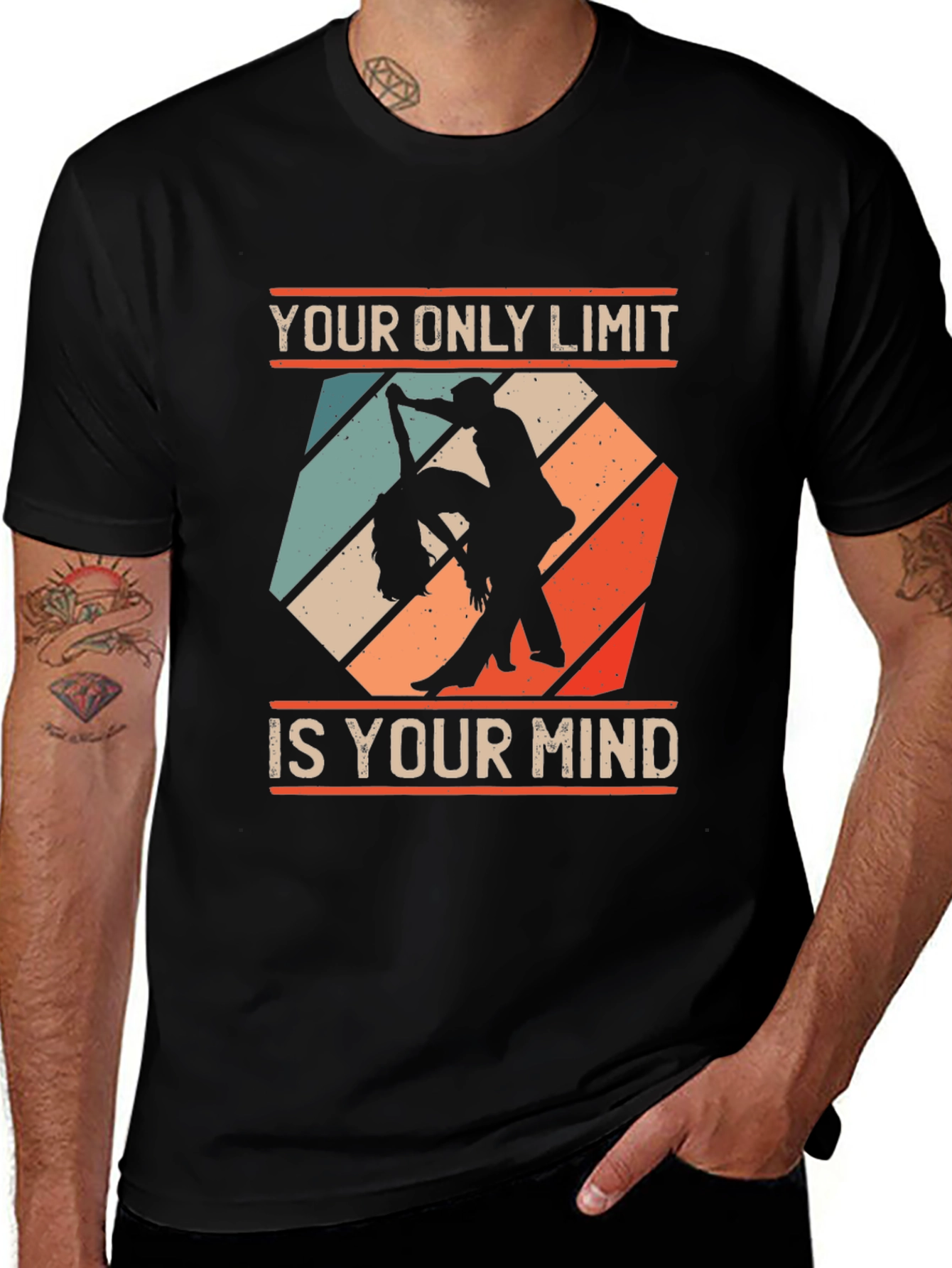 Variant 29 of Inspirational Dance Graphic Tee - Your Only Limit