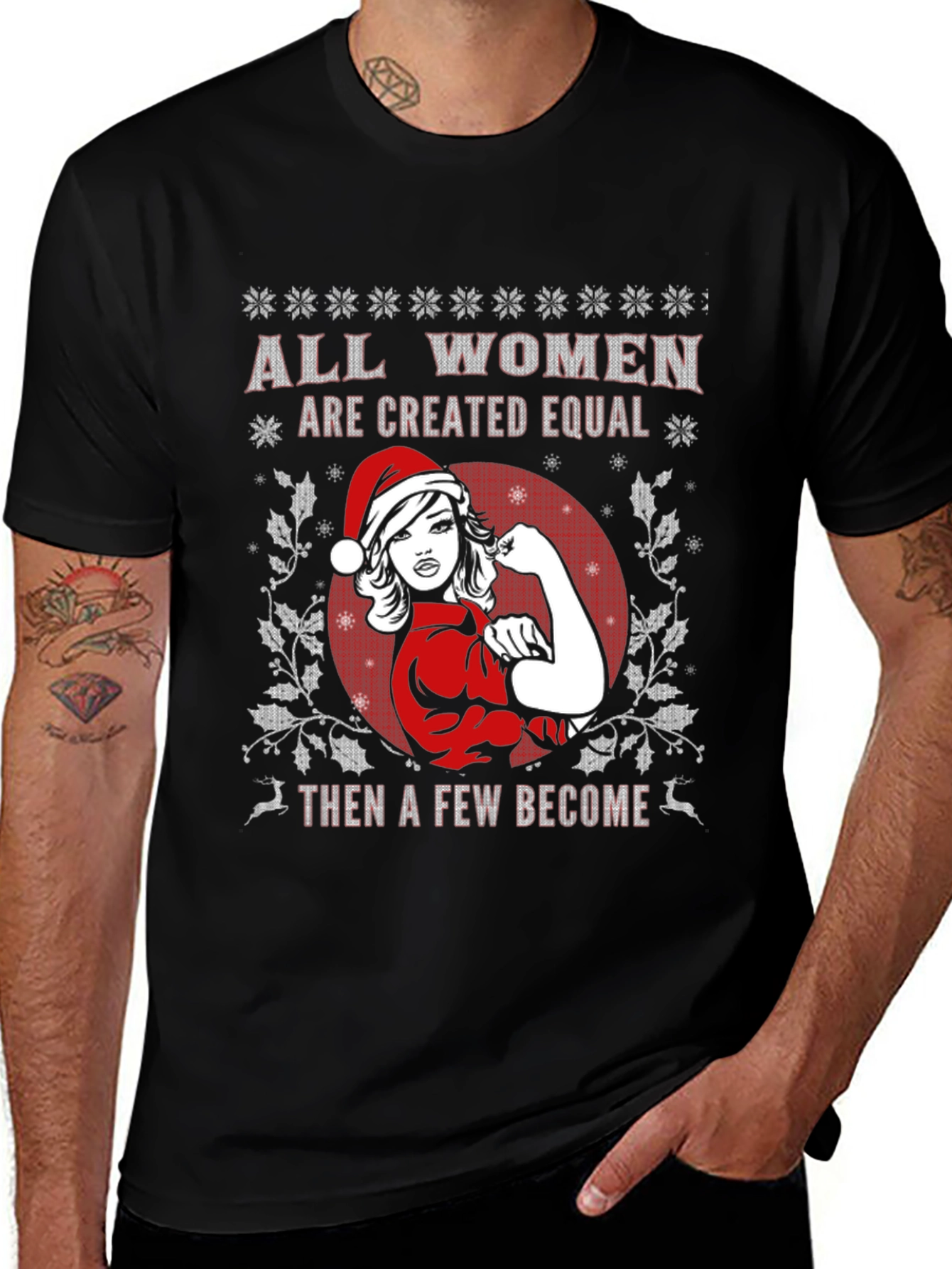 Variant 10 of All Women Are Created Equal T-Shirt