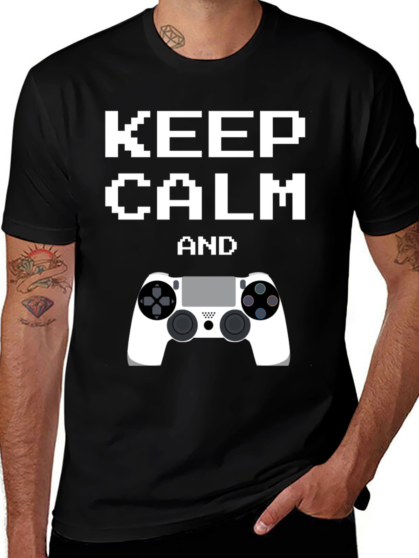 Variant 30 of Keep Calm and Game On T-Shirt