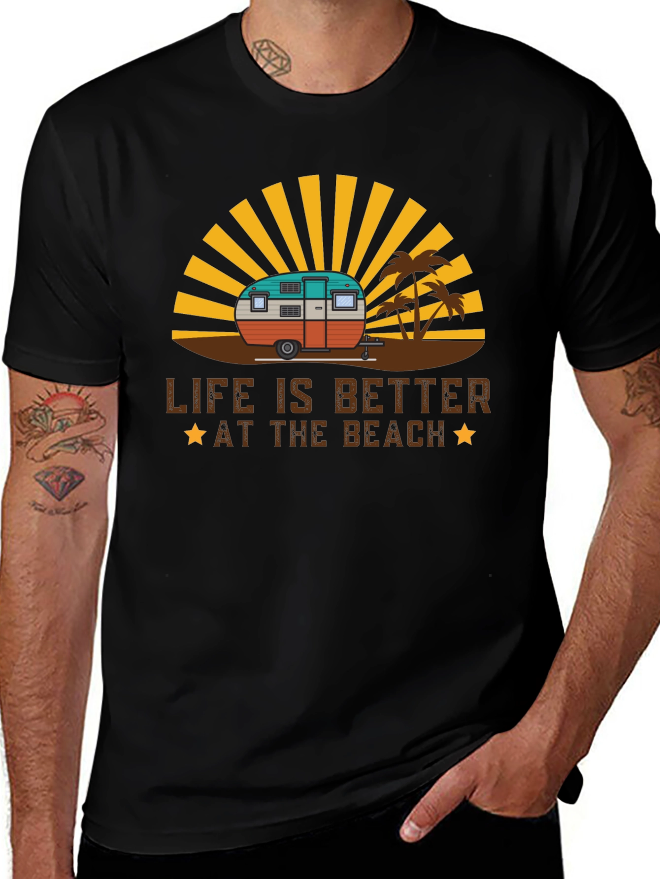 Variant 12 of Life is Better at the Beach T-Shirt