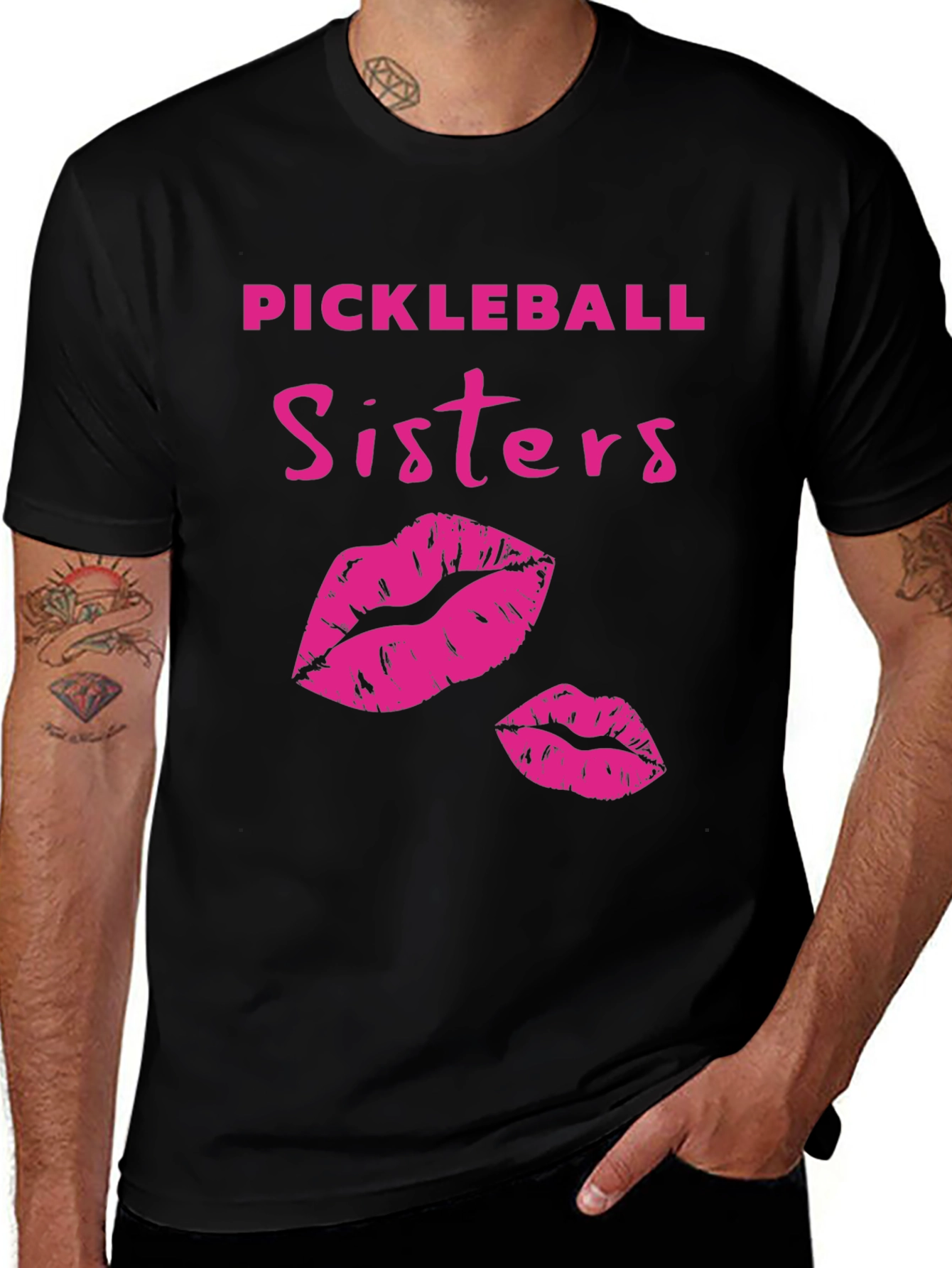Pickleball Sisters Graphic T-Shirt