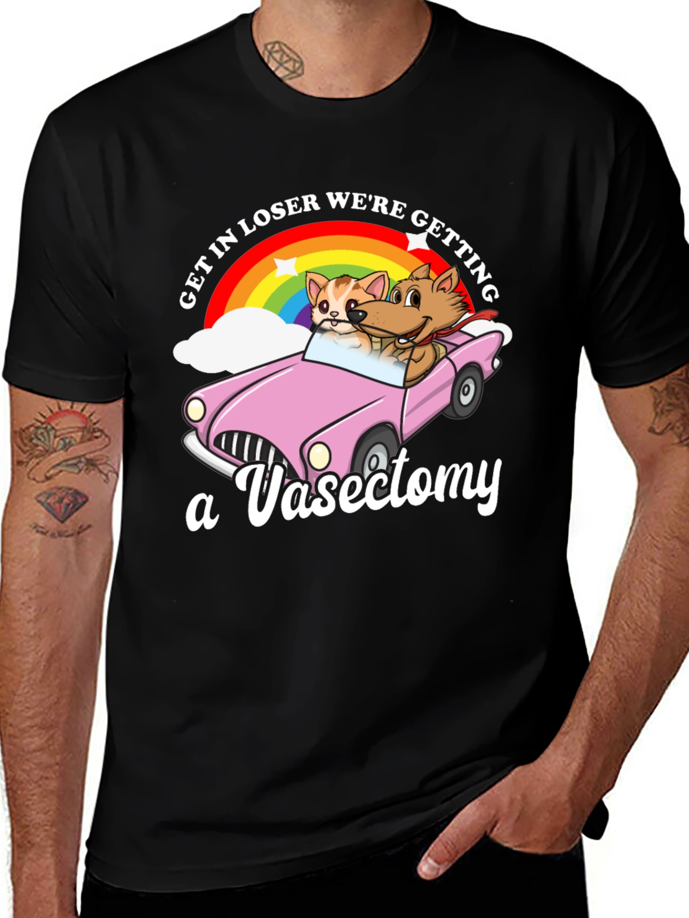 Variant 20 of Get In Loser We're Getting A Vasectomy T-Shirt