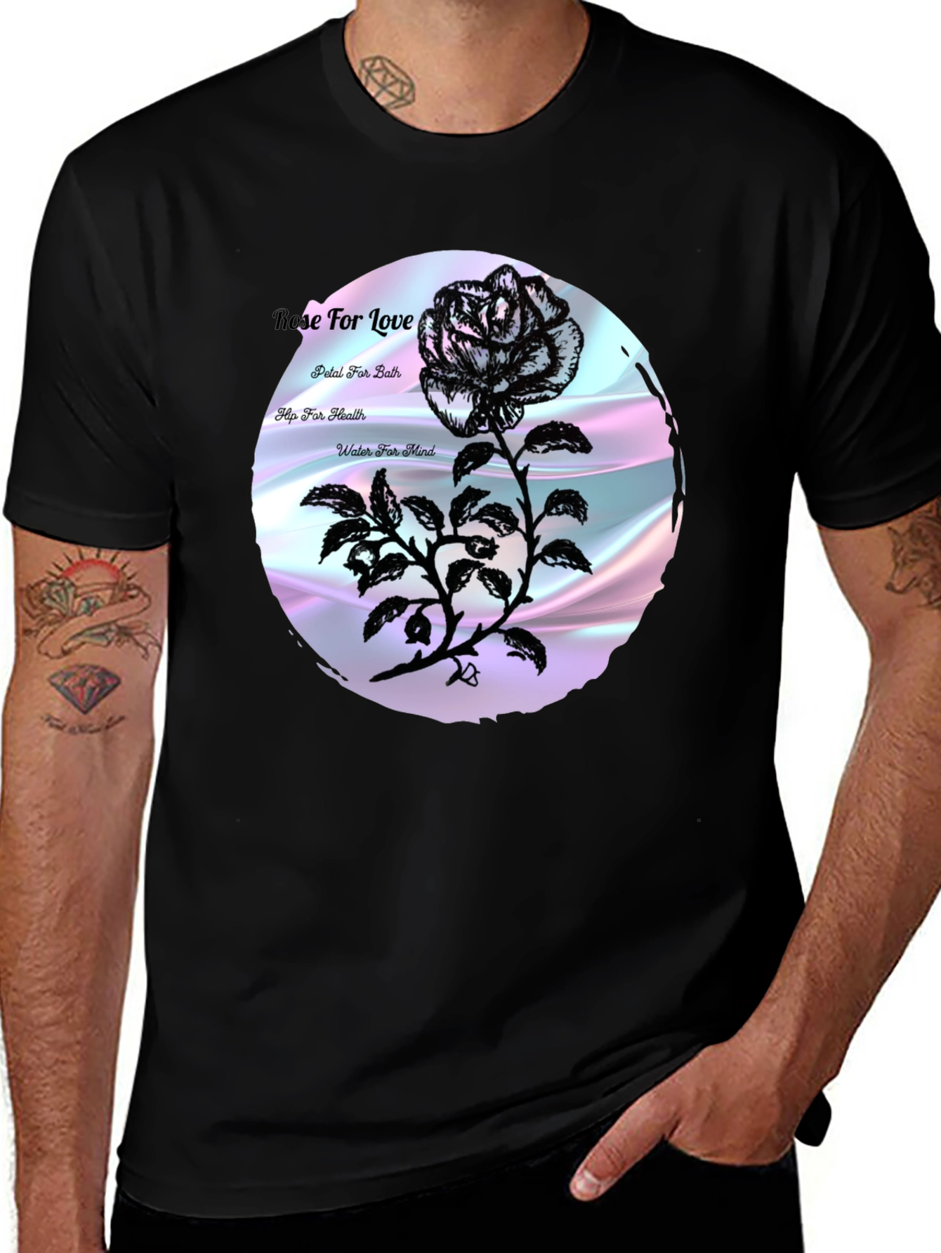 Variant 28 of Rose for Love Graphic T-Shirt