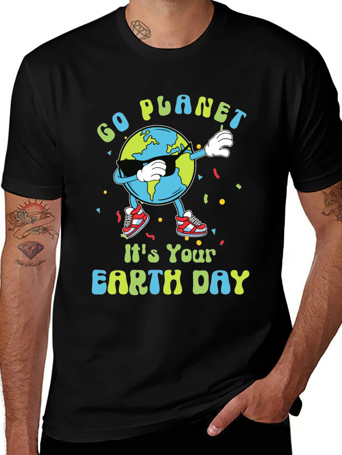 Go Planet Earth Day T-Shirt