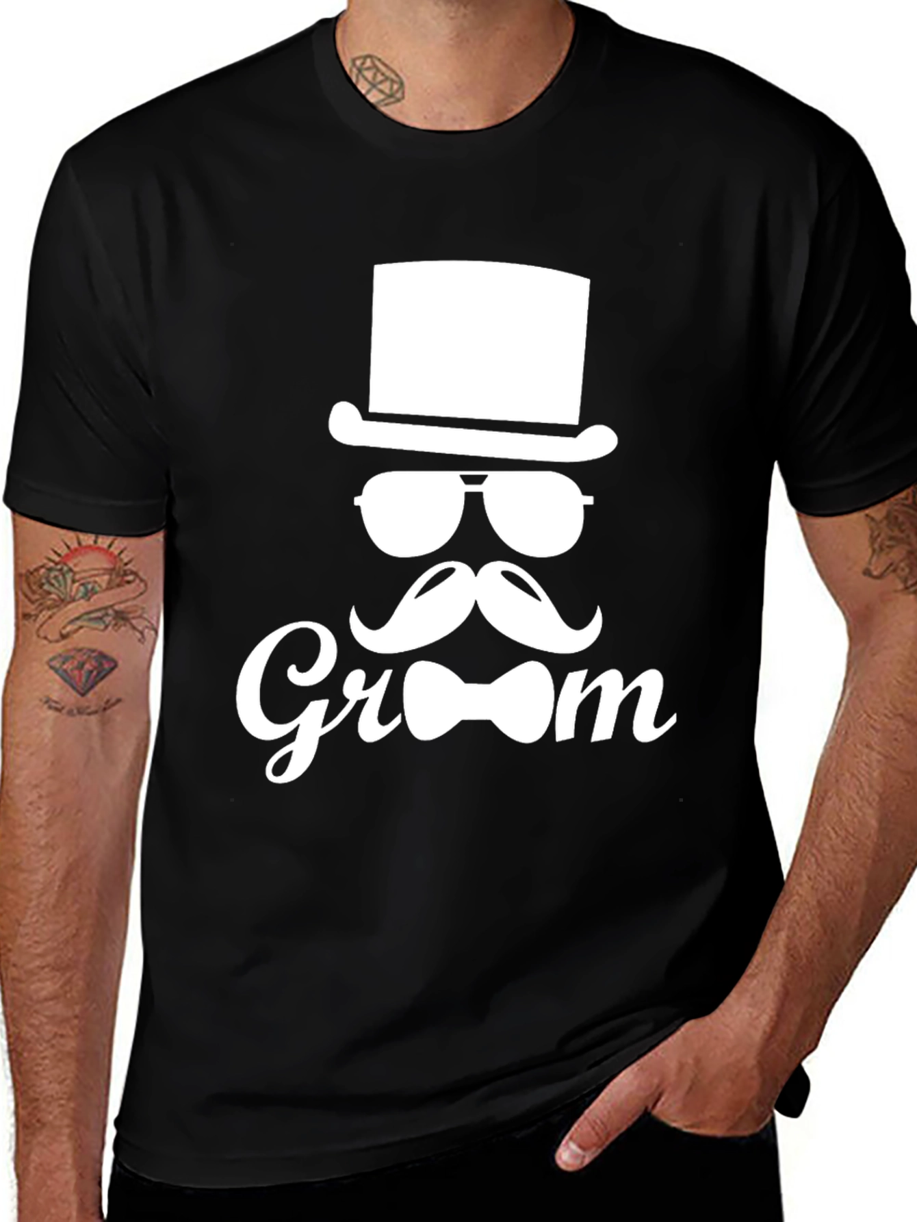Groom Tuxedo T-Shirt - Bachelor Party Ready