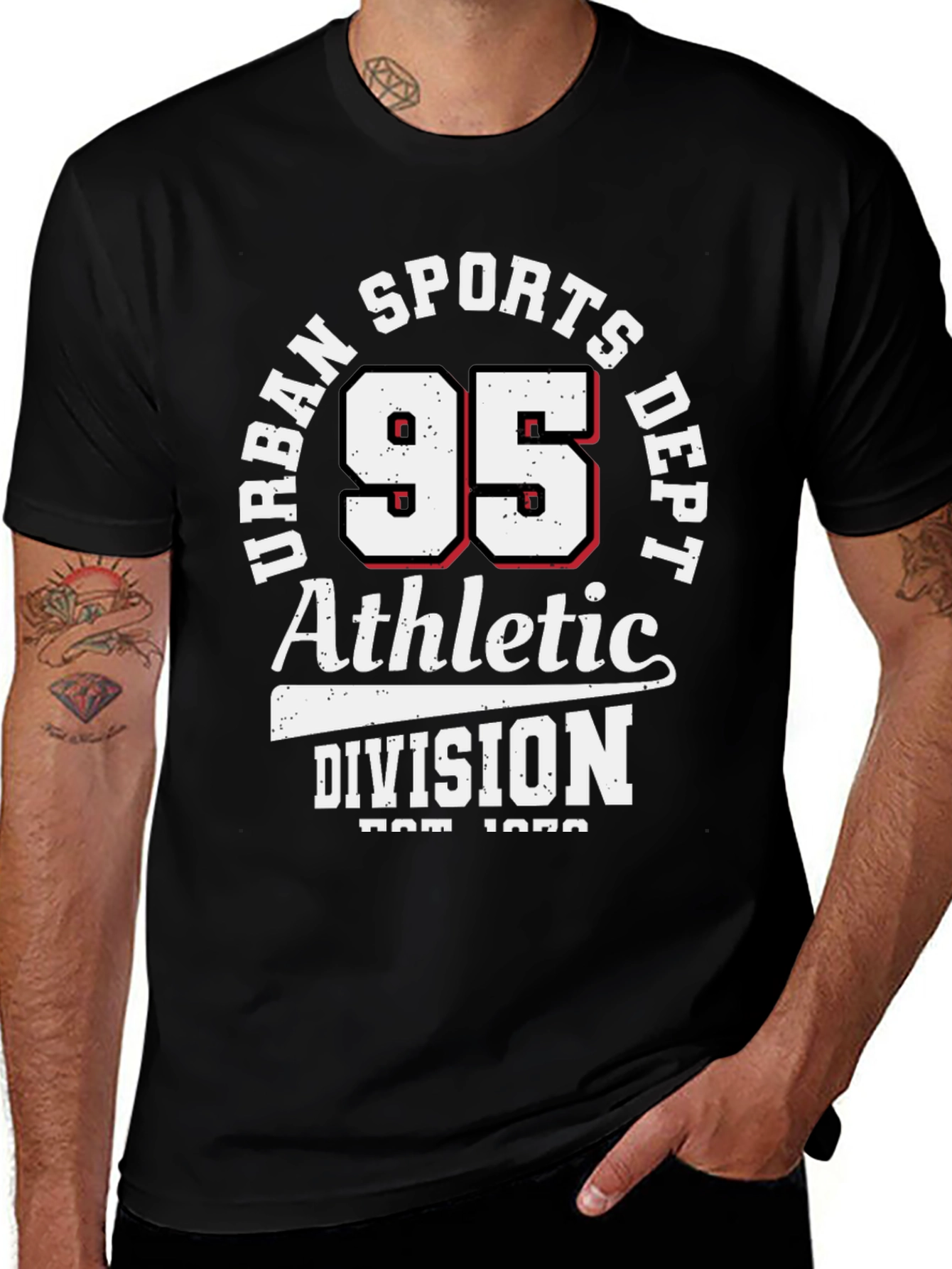 Variant 28 of Urban Sports 95 Athletic Division Graphic T-Shirt